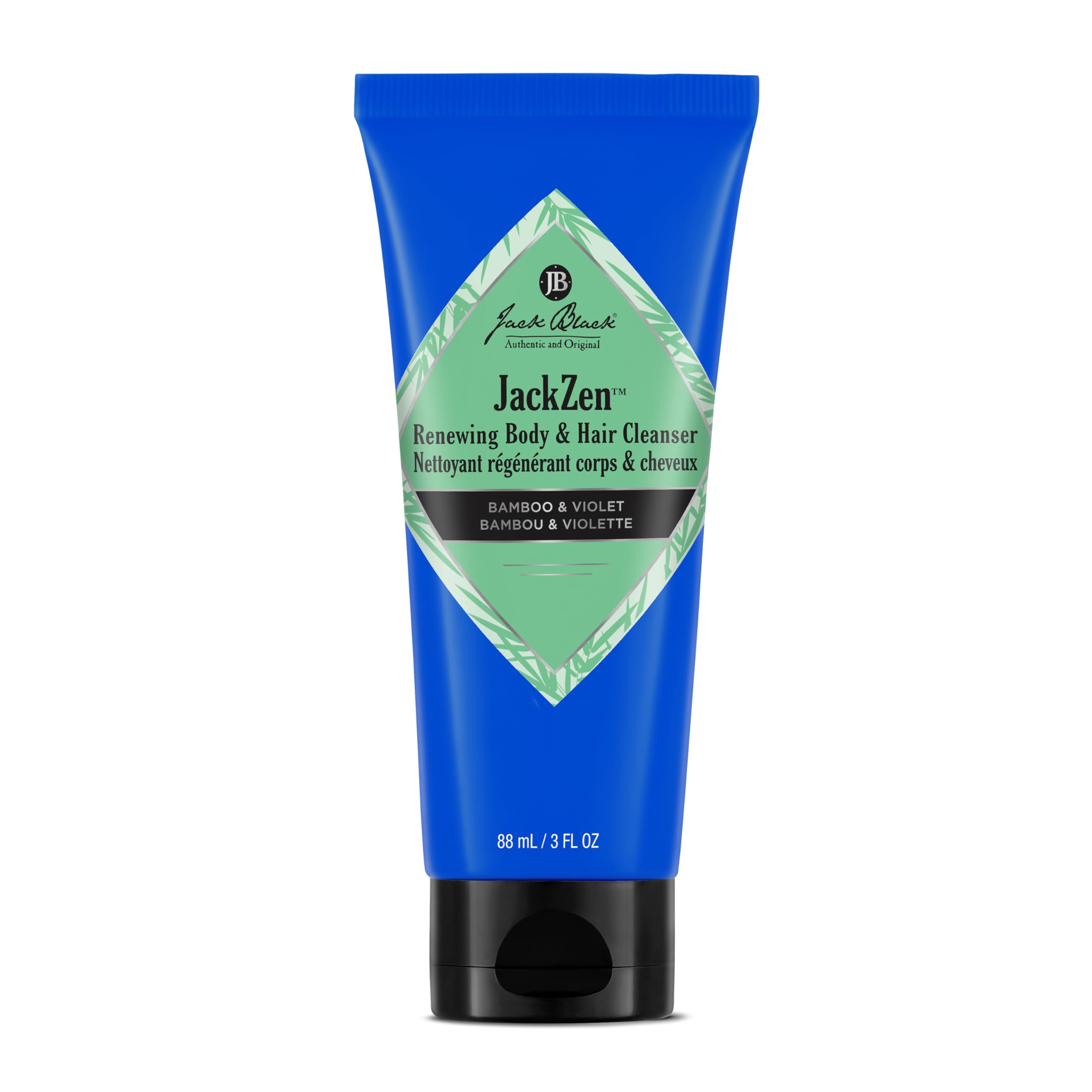 Limpiador Corporal Y Capilar Jack Black Jackzen, 90 Ml, Fragancia Terrosa - Venta Internacional.