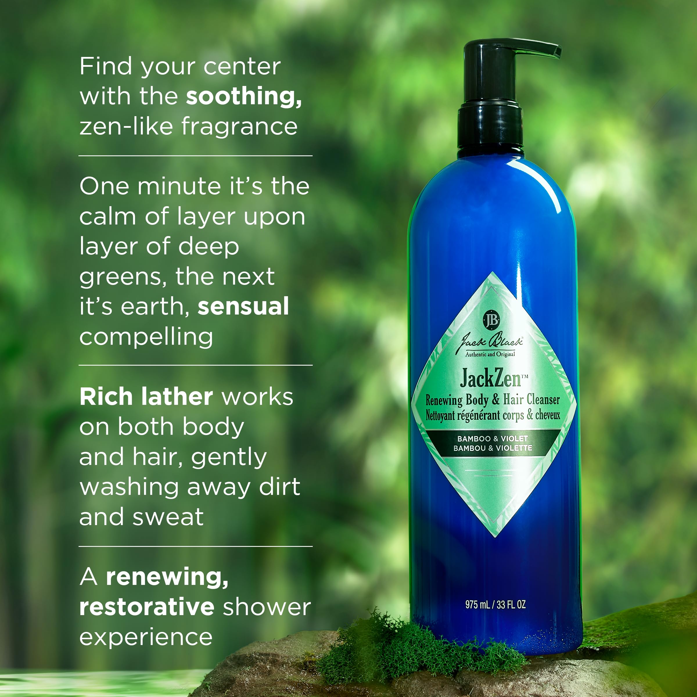 Foto 5 | Limpiador Corporal Y Capilar Jack Black Jackzen, 90 Ml, Fragancia Terrosa - Venta Internacional.