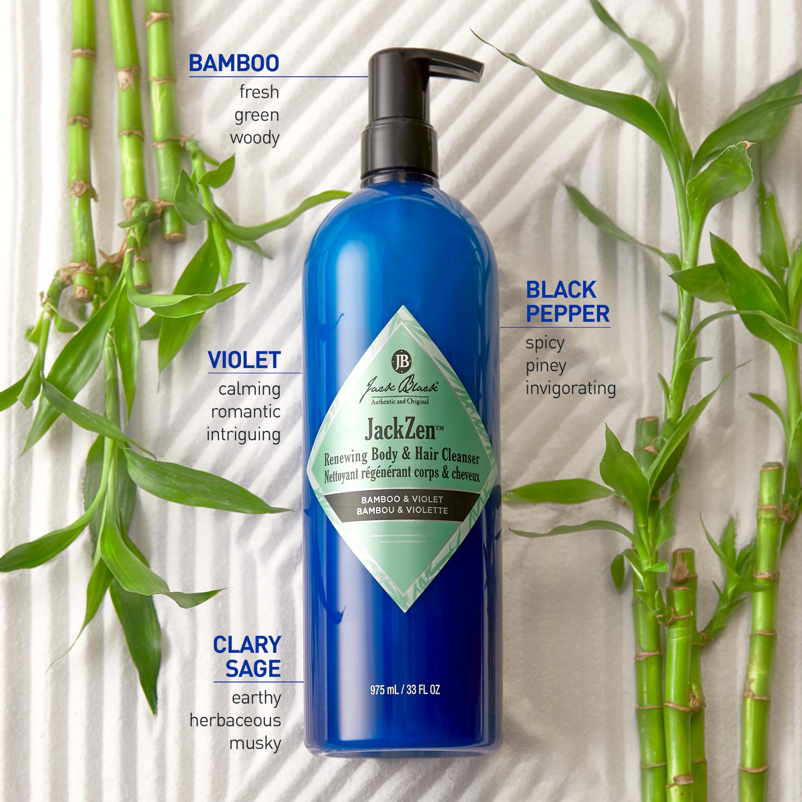 Foto 7 | Limpiador Corporal Y Capilar Jack Black Jackzen, 90 Ml, Fragancia Terrosa - Venta Internacional.