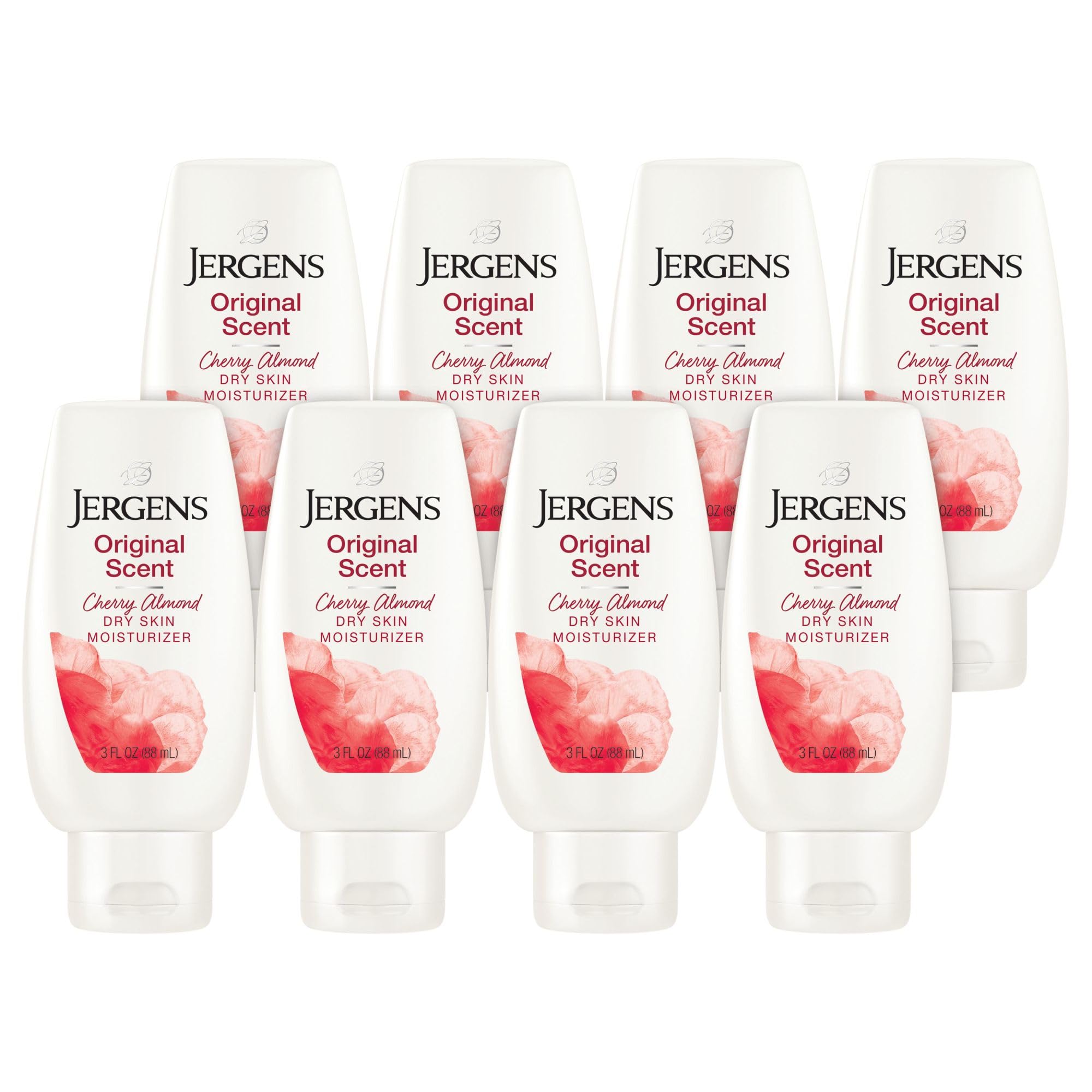 Loción Corporal Jergens Original Scent Para Piel Seca, 90 Ml, Paquete De 8 - Venta Internacional.