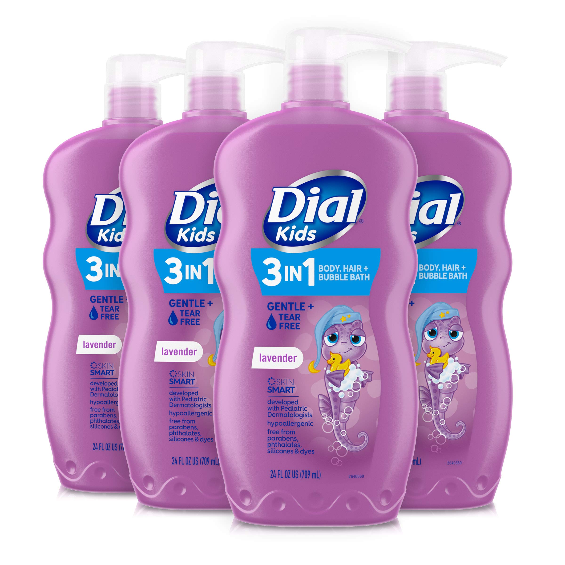 Esfera De Baño Para Niños Con Aroma A Lavanda Para Cuerpo, Cabello Y Burbujas, 700 Ml X4 - Venta Internacional.