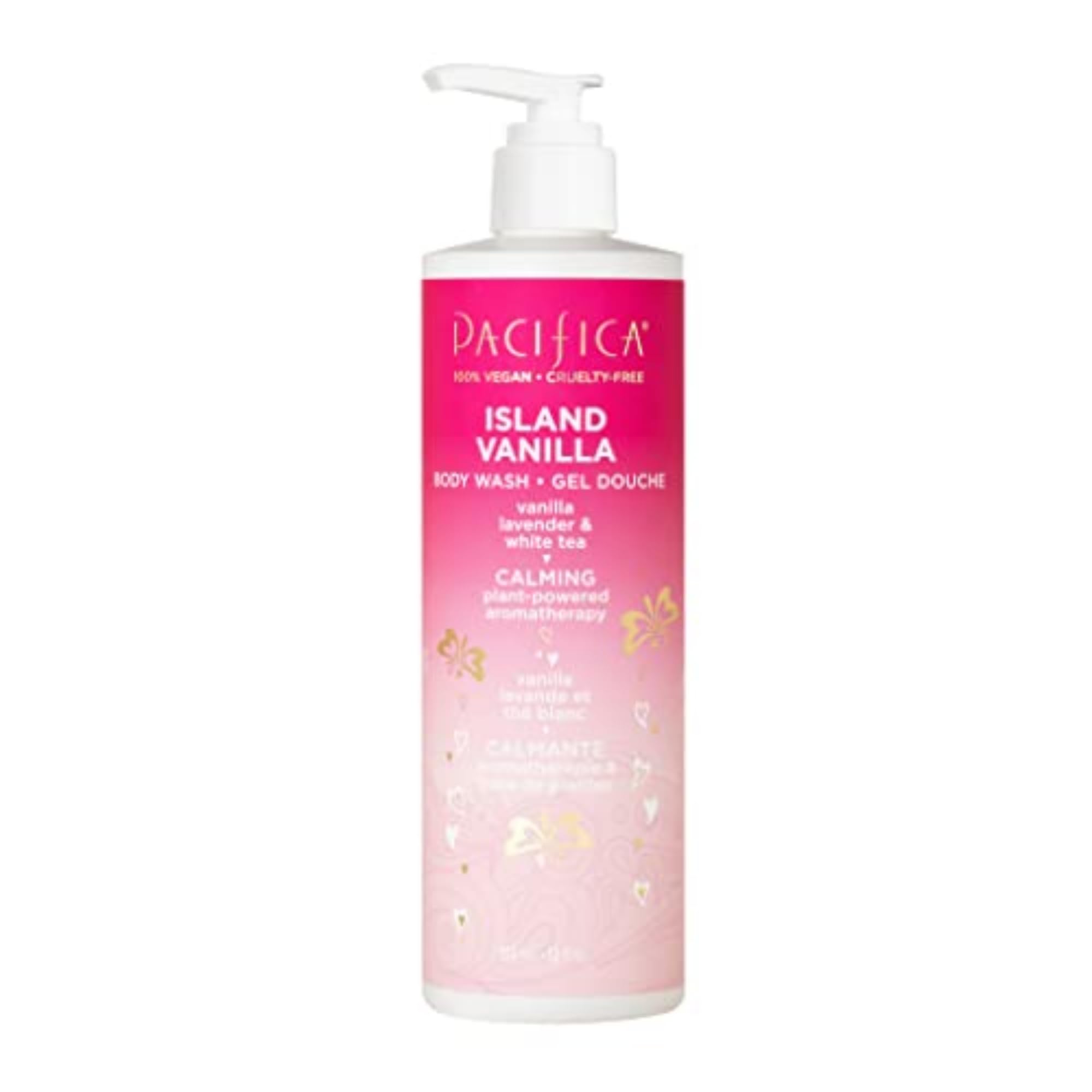 Gel De Baño Pacifica Beauty Island Vanilla 355 Ml Con Bomba - Venta Internacional.
