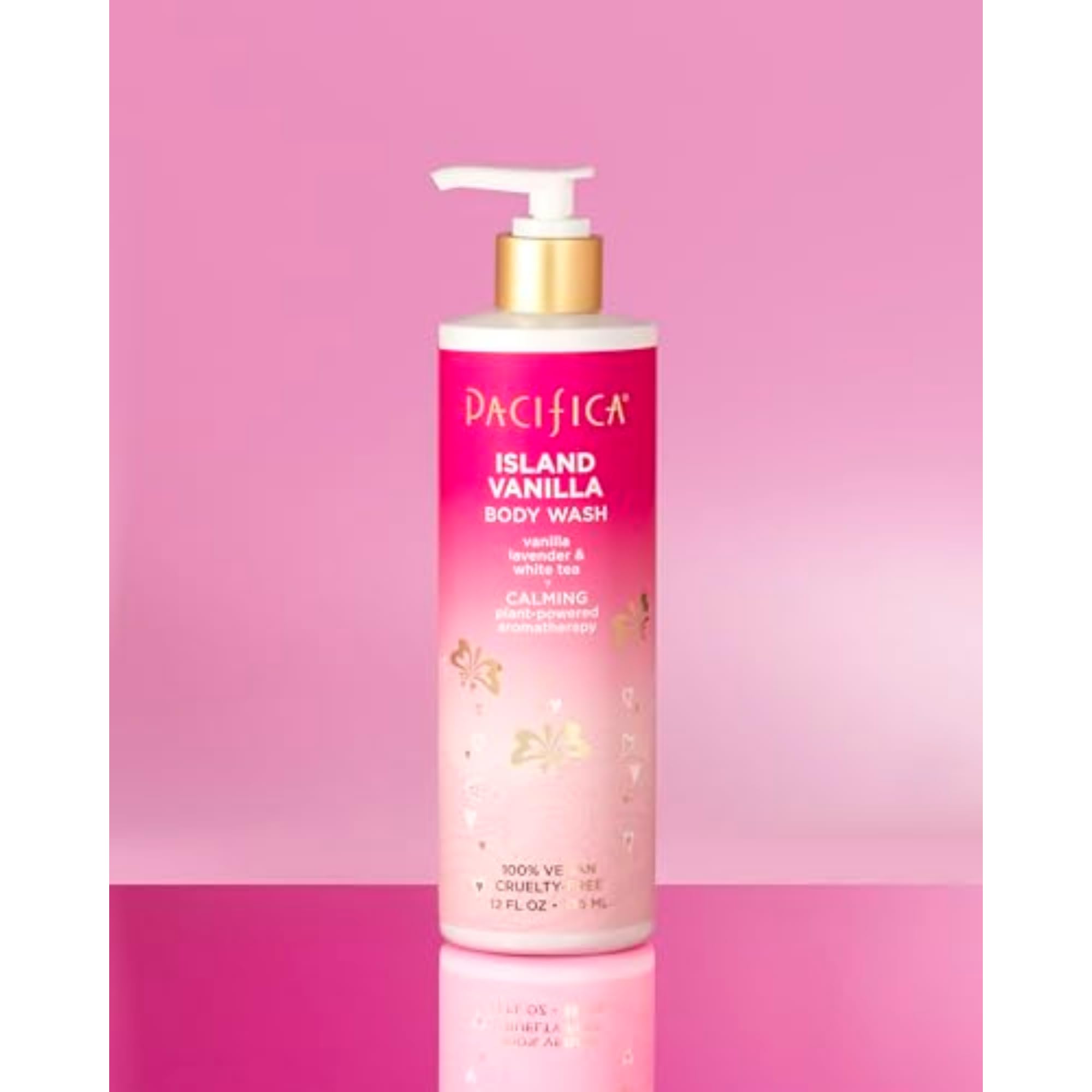 Foto 3 pulgar | Gel De Baño Pacifica Beauty Island Vanilla 355 Ml Con Bomba - Venta Internacional.