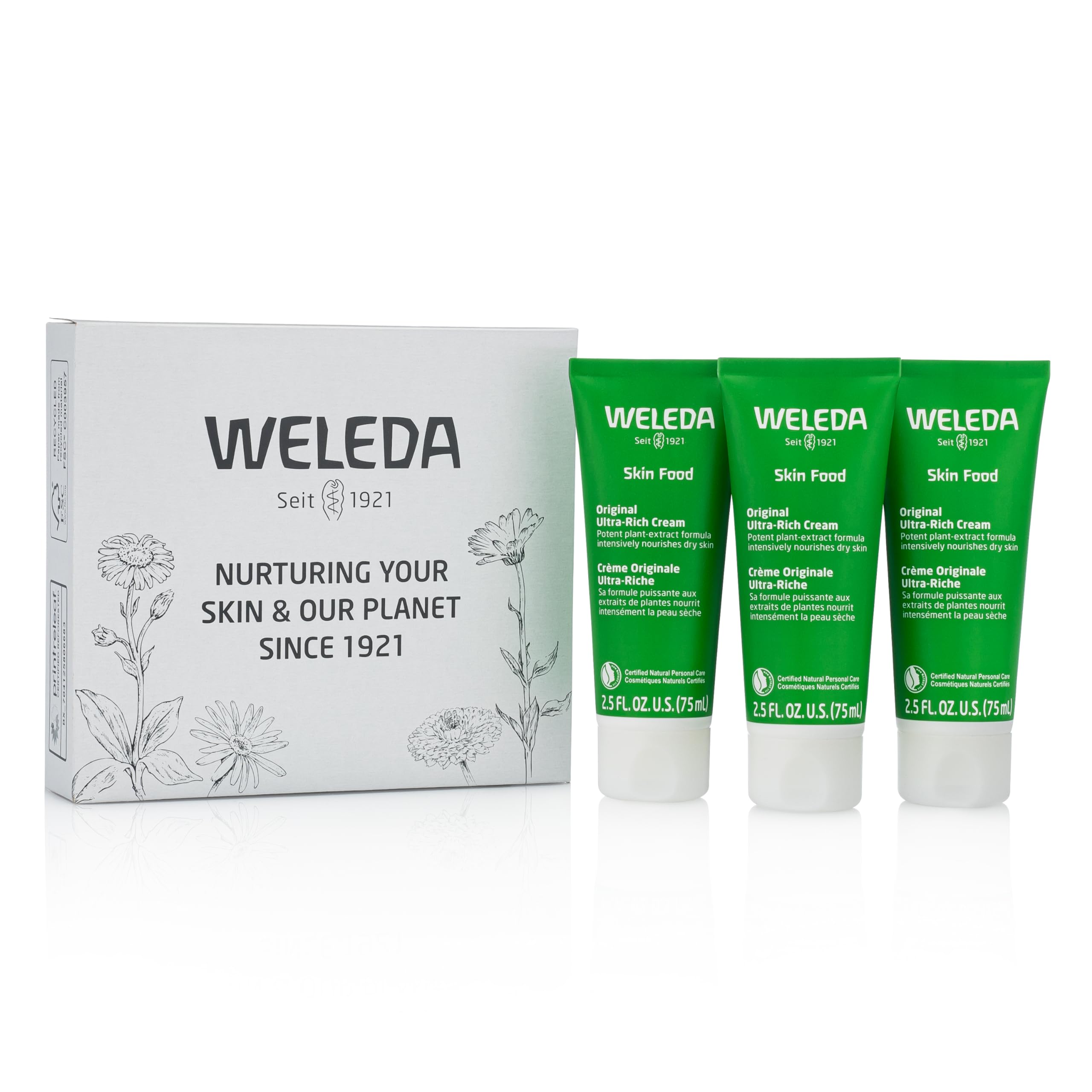 Foto 7 pulgar | Set De Cuidado De La Piel Weleda Skin Food Original, Paquete De 3 - Venta Internacional.