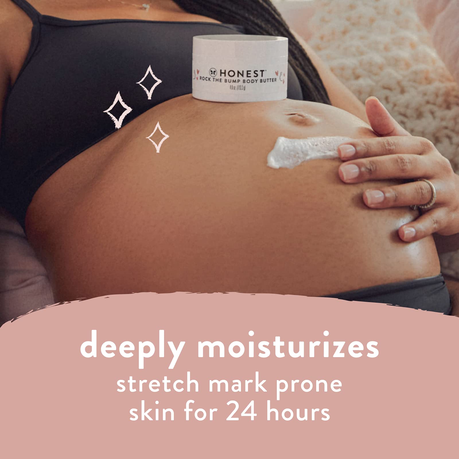 Foto 3 pulgar | Manteca Corporal The Honest Company Honest Mama Rock The Bump - Venta Internacional.