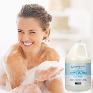 Foto 7 | Gel De Baño Ginger Lily Farms Club & Fitness, Agua De Lluvia, 1 Litro - Venta Internacional.