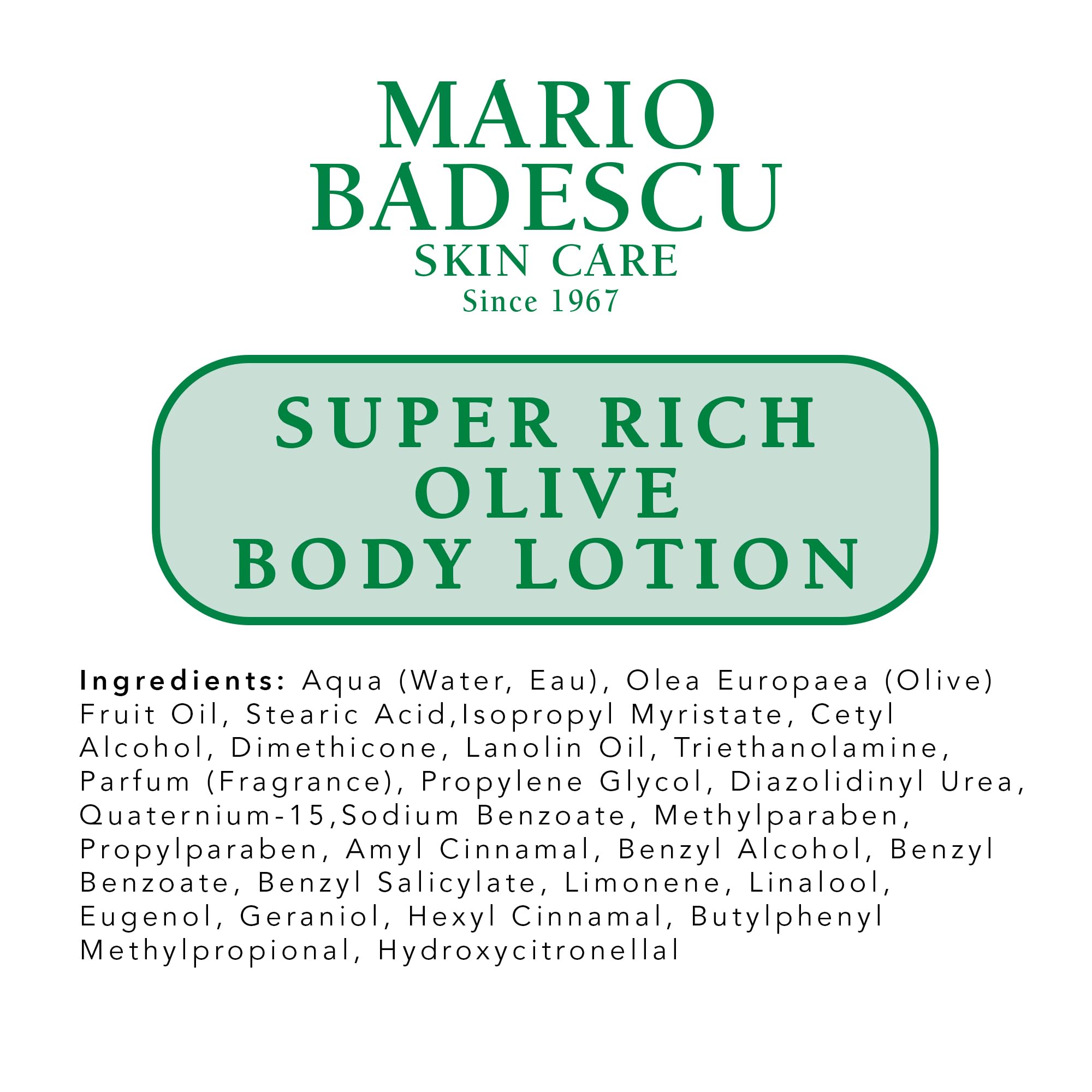 Foto 7 pulgar | Loción Corporal Mario Badescu Super Rich Olive 473 Ml Para Piel Seca - Venta Internacional.