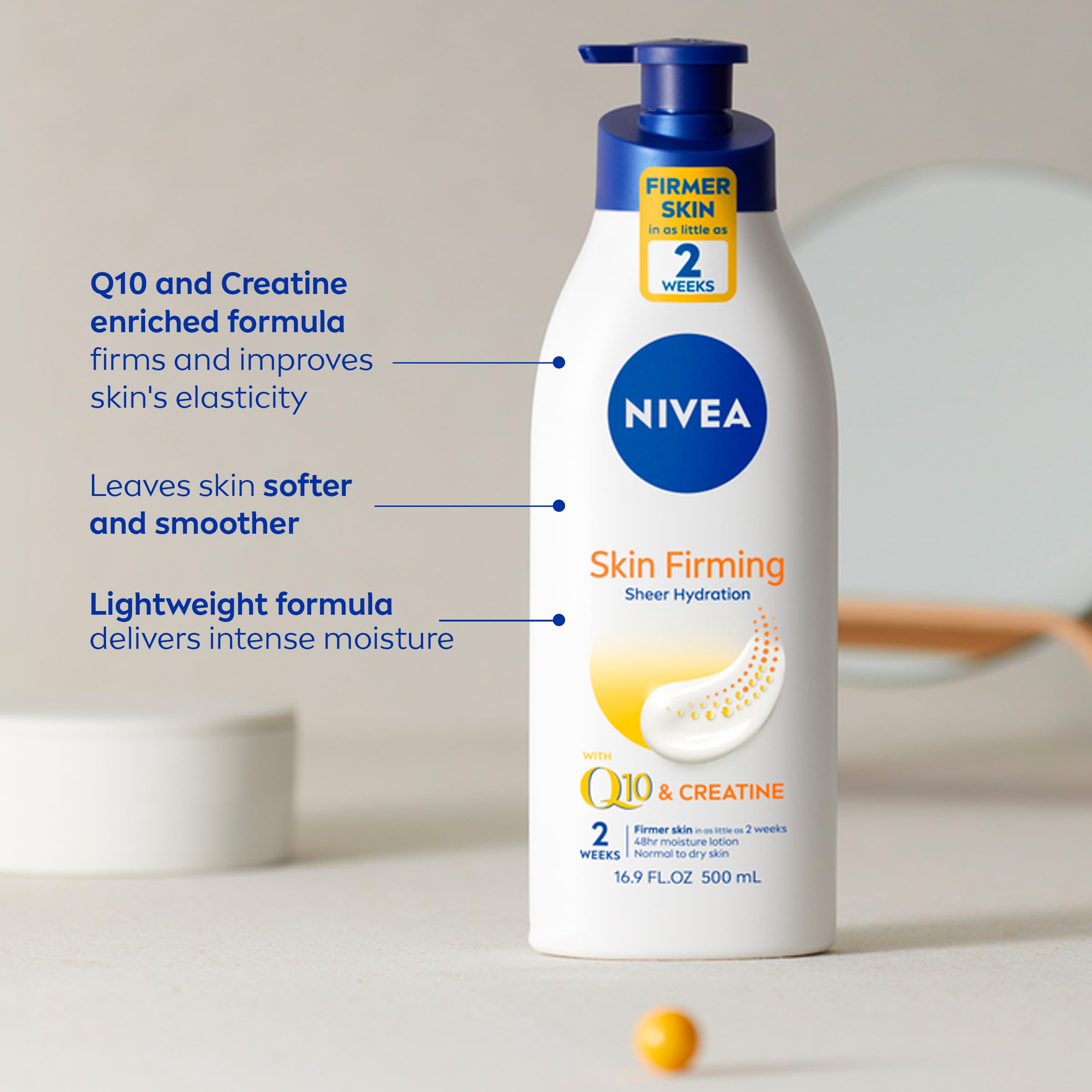 Foto 5 pulgar | Loción Corporal Reafirmante Nivea Skin De Variety Pack, 500 Ml Y Gel En Crema - Venta Internacional.