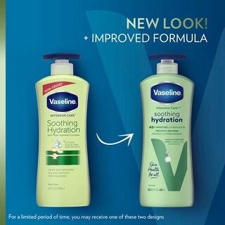 Foto 2 | Loción Corporal Vaseline Intensive Care Aloe Soothing 600 Ml X4 - Venta Internacional.