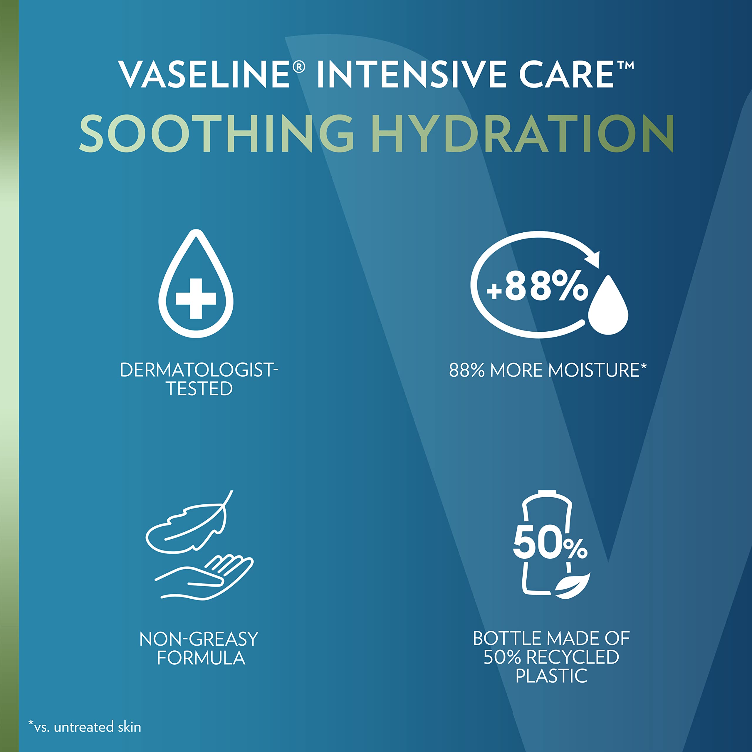 Foto 8 pulgar | Loción Corporal Vaseline Intensive Care Aloe Soothing 600 Ml X4 - Venta Internacional.