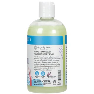 Foto 3 | Gel De Baño Ginger Lily Farms Nutritive 360 Ml Island Tranquility - Venta Internacional.