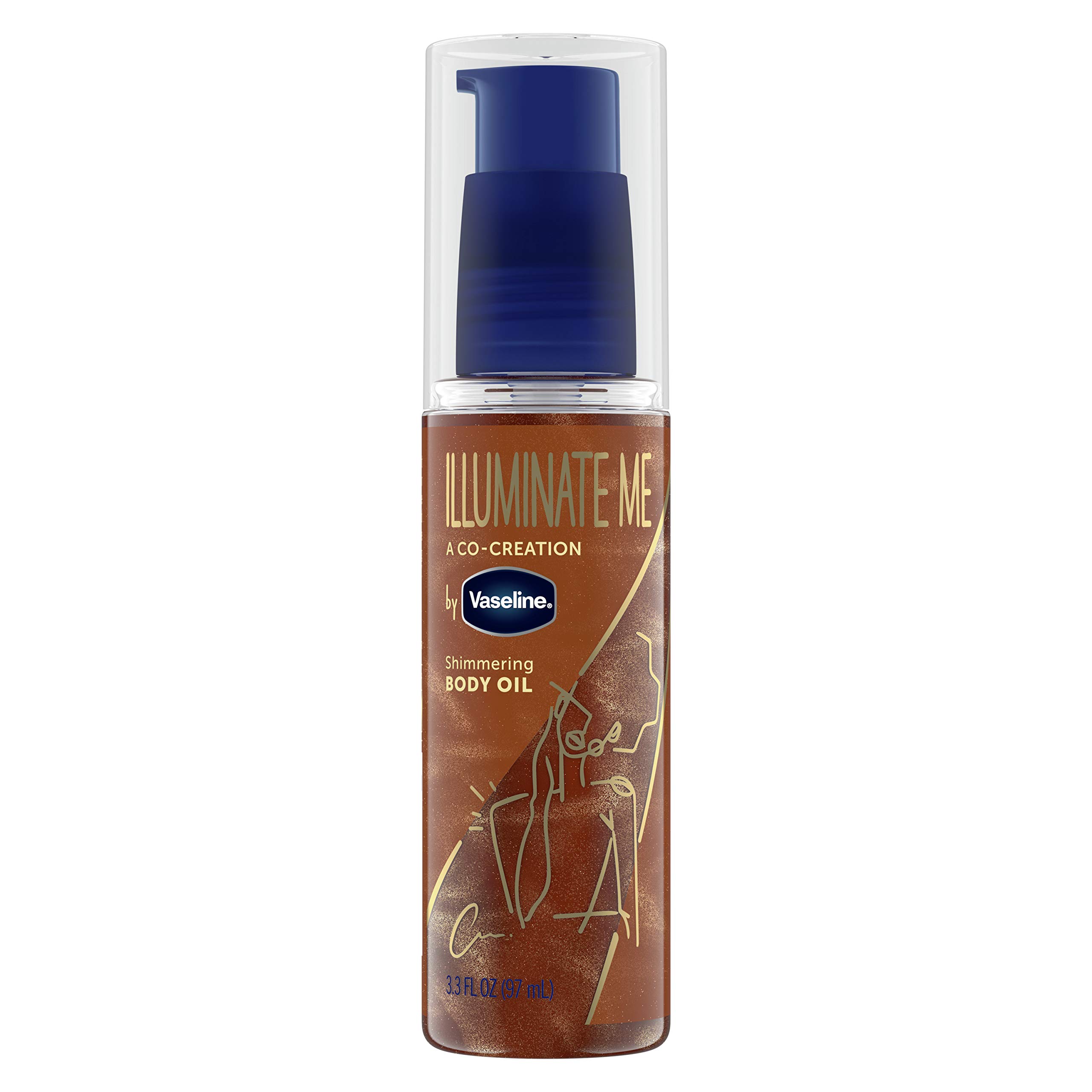 Foto 2 pulgar | Aceite Corporal Vaseline Illuminate Me Shimmering, 100 Ml, Para Piel Con Melanina - Venta Internacional.