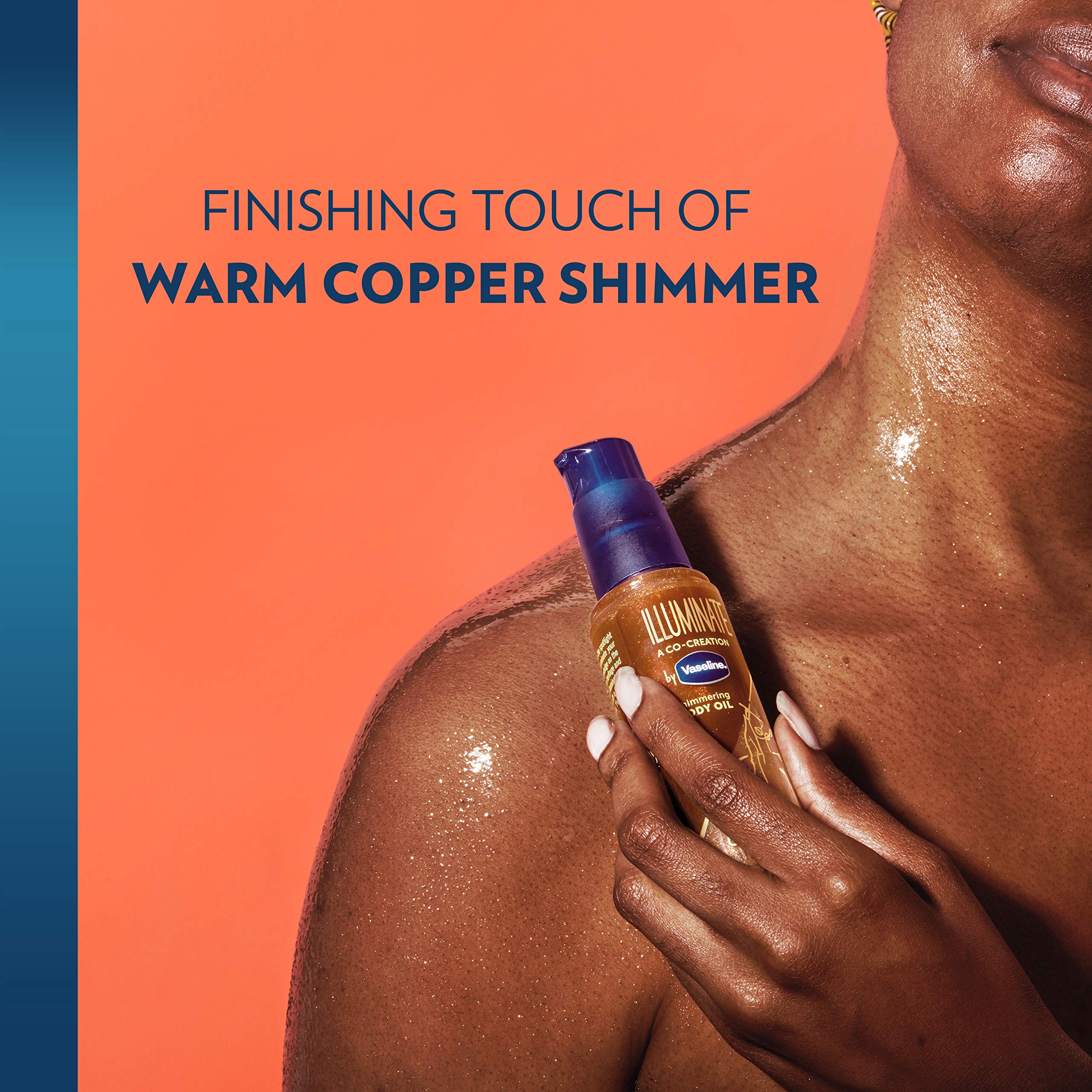 Foto 4 pulgar | Aceite Corporal Vaseline Illuminate Me Shimmering, 100 Ml, Para Piel Con Melanina - Venta Internacional.