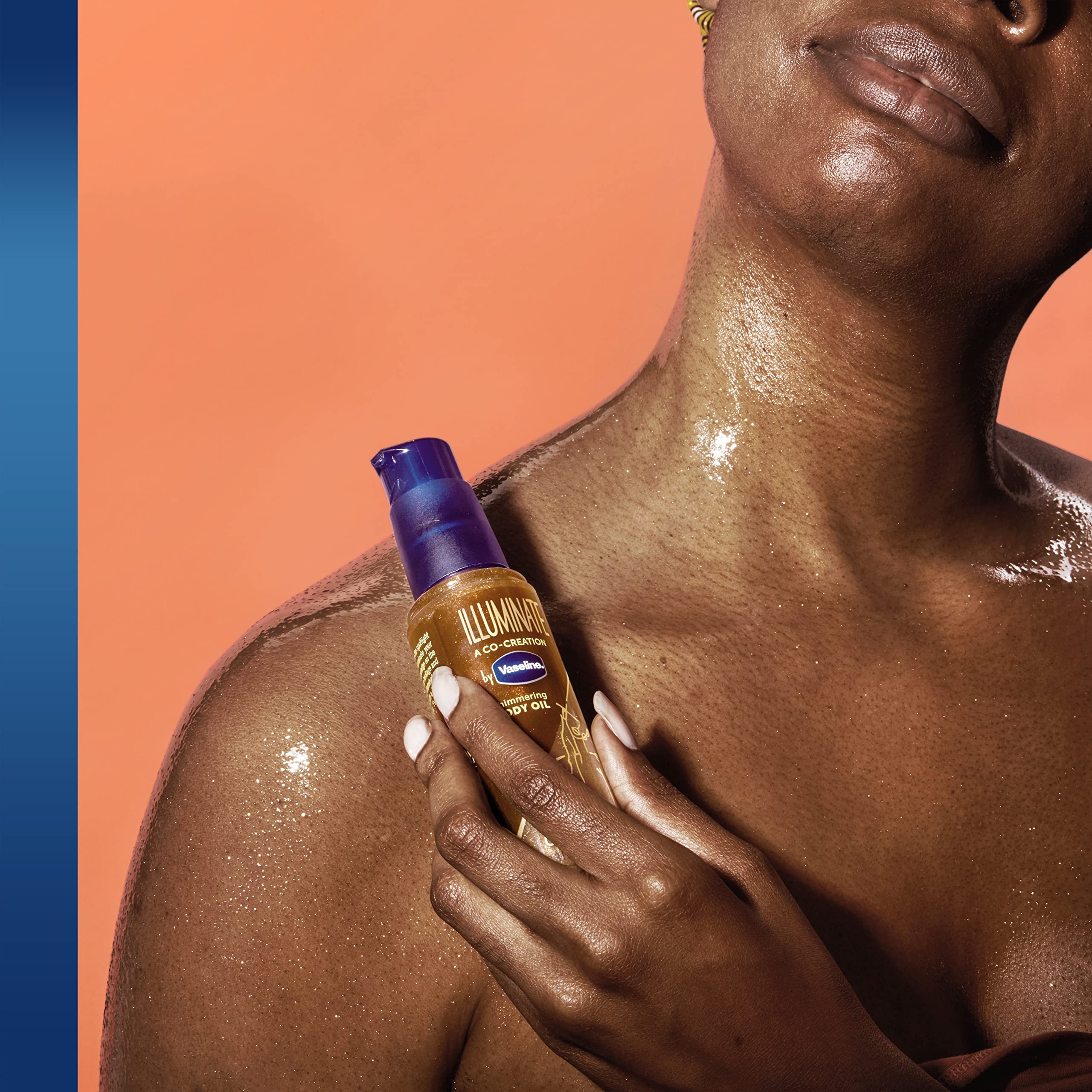 Foto 8 pulgar | Aceite Corporal Vaseline Illuminate Me Shimmering, 100 Ml, Para Piel Con Melanina - Venta Internacional.