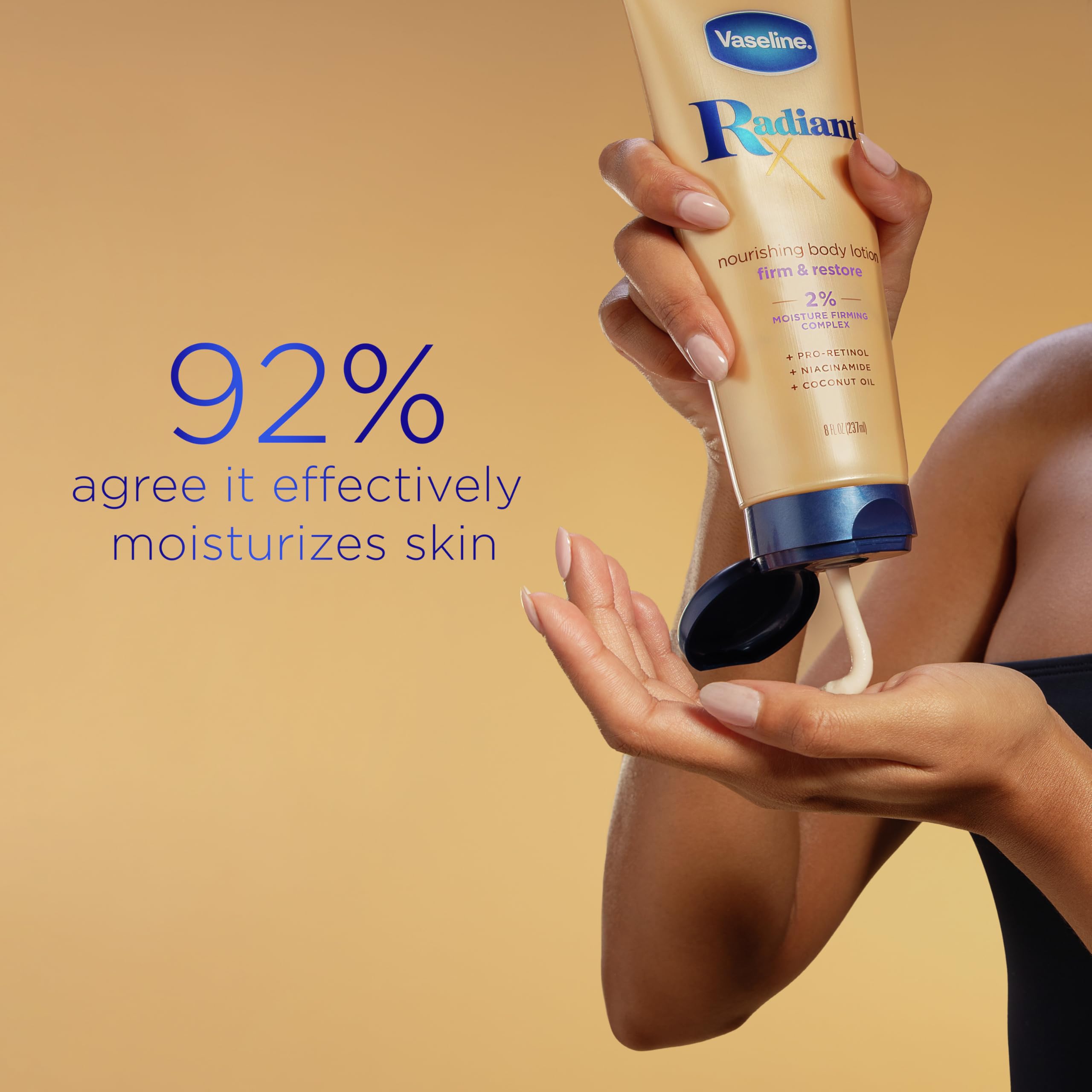 Foto 3 pulgar | Loción Corporal Vaseline Radiant X Firm & Restore 240 Ml - Venta Internacional.