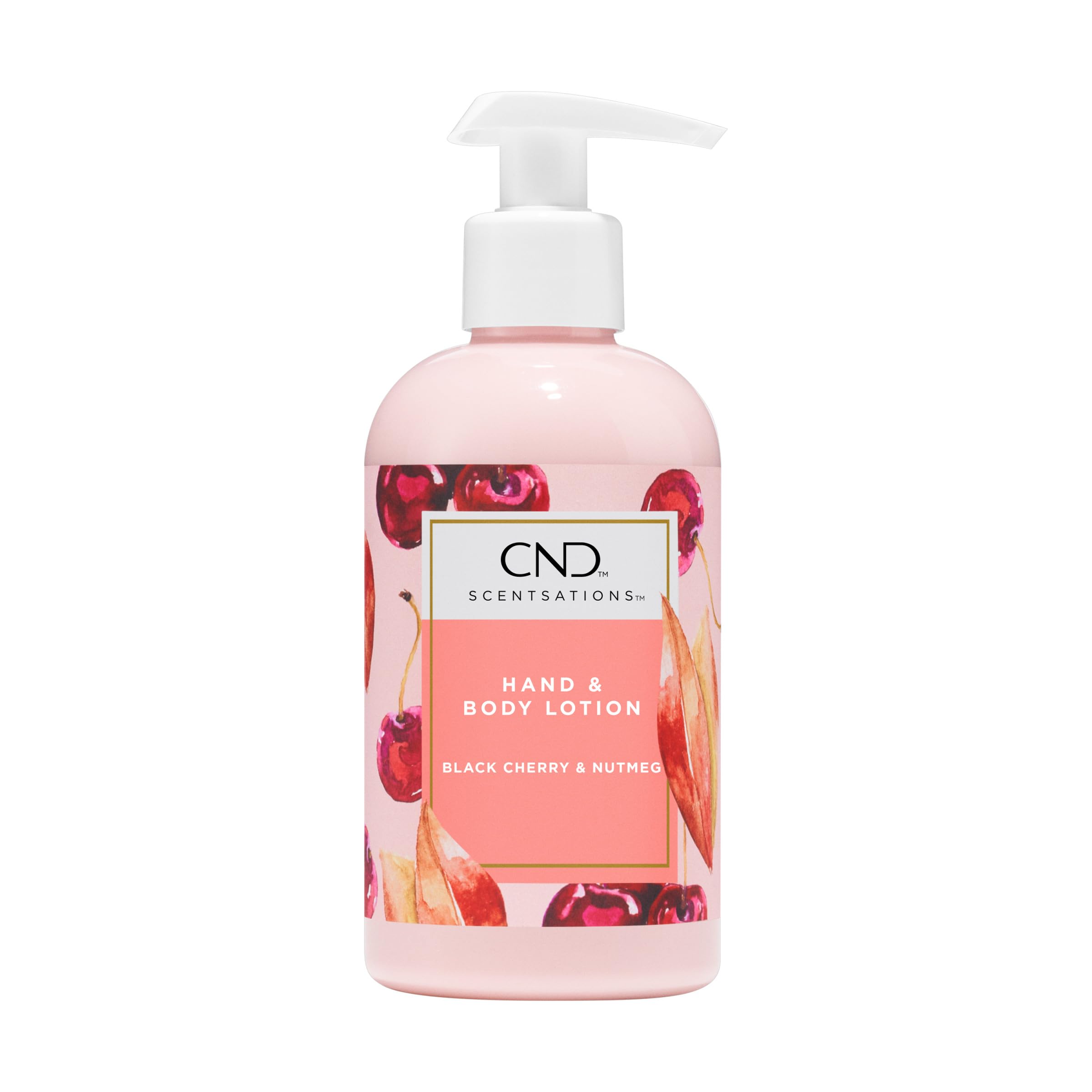 Loción Cnd Hand & Body Scentsations Black Cherry & Nuez Moscada 245 Ml - Venta Internacional.