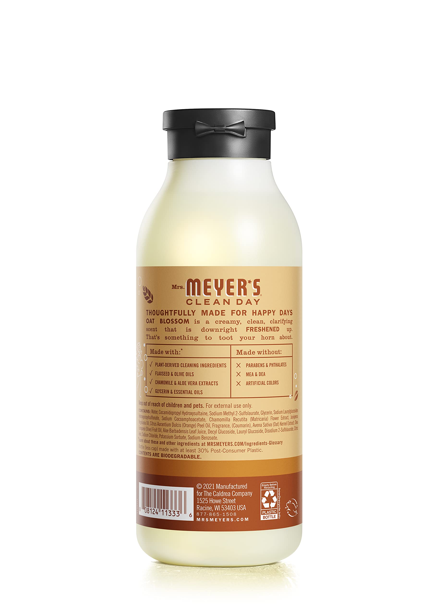 Foto 3 pulgar | Gel De Baño Mrs. Meyer's Clean Day Hidratante Con Aroma A Avena De 480 Ml - Venta Internacional.