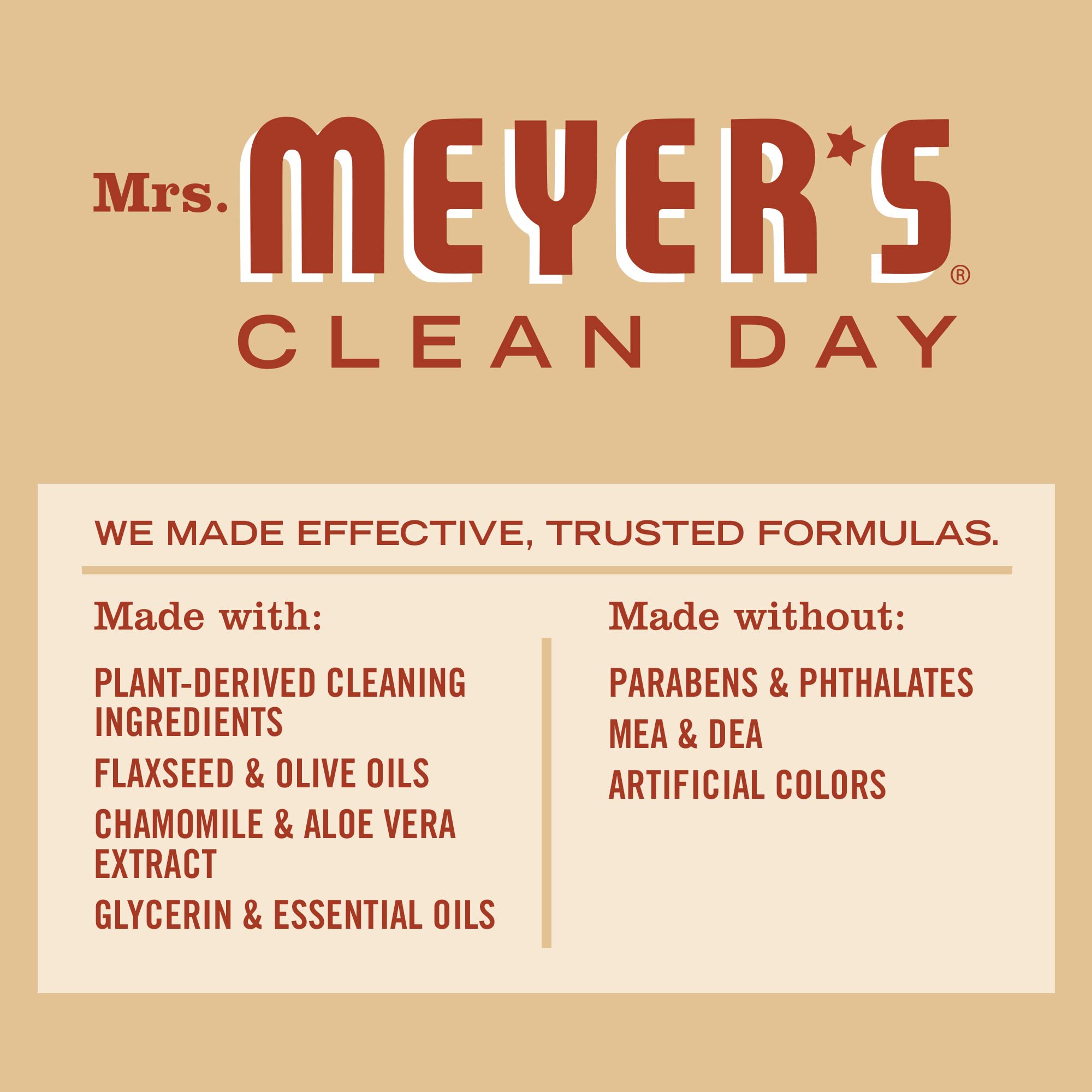 Foto 4 | Gel De Baño Mrs. Meyer's Clean Day Hidratante Con Aroma A Avena De 480 Ml - Venta Internacional.