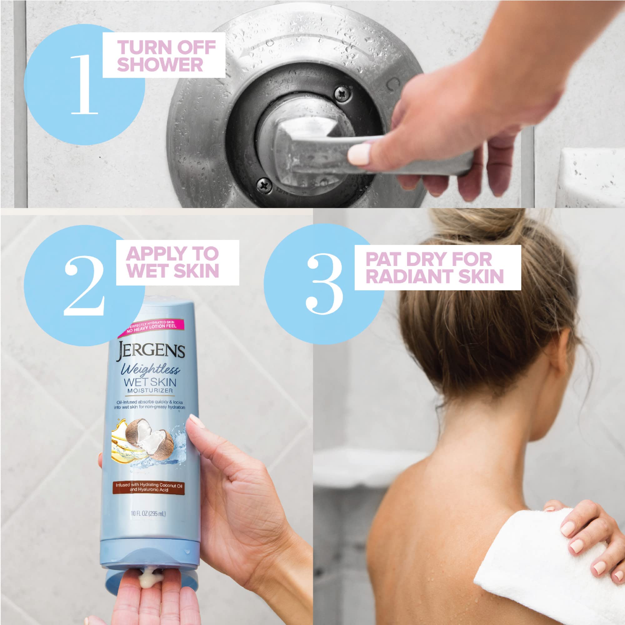 Foto 8 pulgar | Hidratante Corporal Jergens Wet Skin Con Aceite De Argán Restaurador, 300 Ml - Venta Internacional.