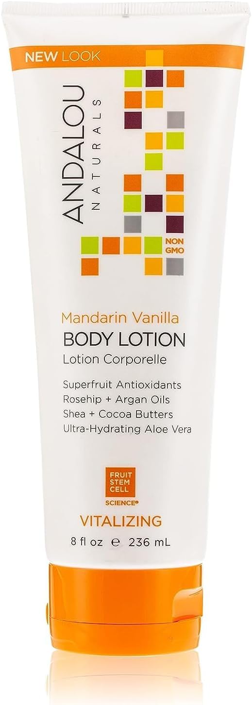 Loción Corporal Andalou Naturals Mandarin Vanilla Vitalizing 240 Ml - Venta Internacional.