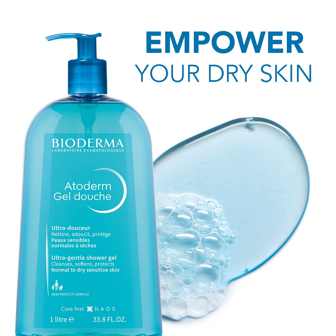 Foto 5 pulgar | Gel De Ducha Bioderma Atoderm Hidratante Para Piel Normal A Seca - Venta Internacional.