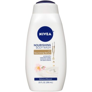 Foto 1 | Gel De Baño Nivea Nourishing Botanical Blossom 600 Ml Para Piel Seca - Venta Internacional.