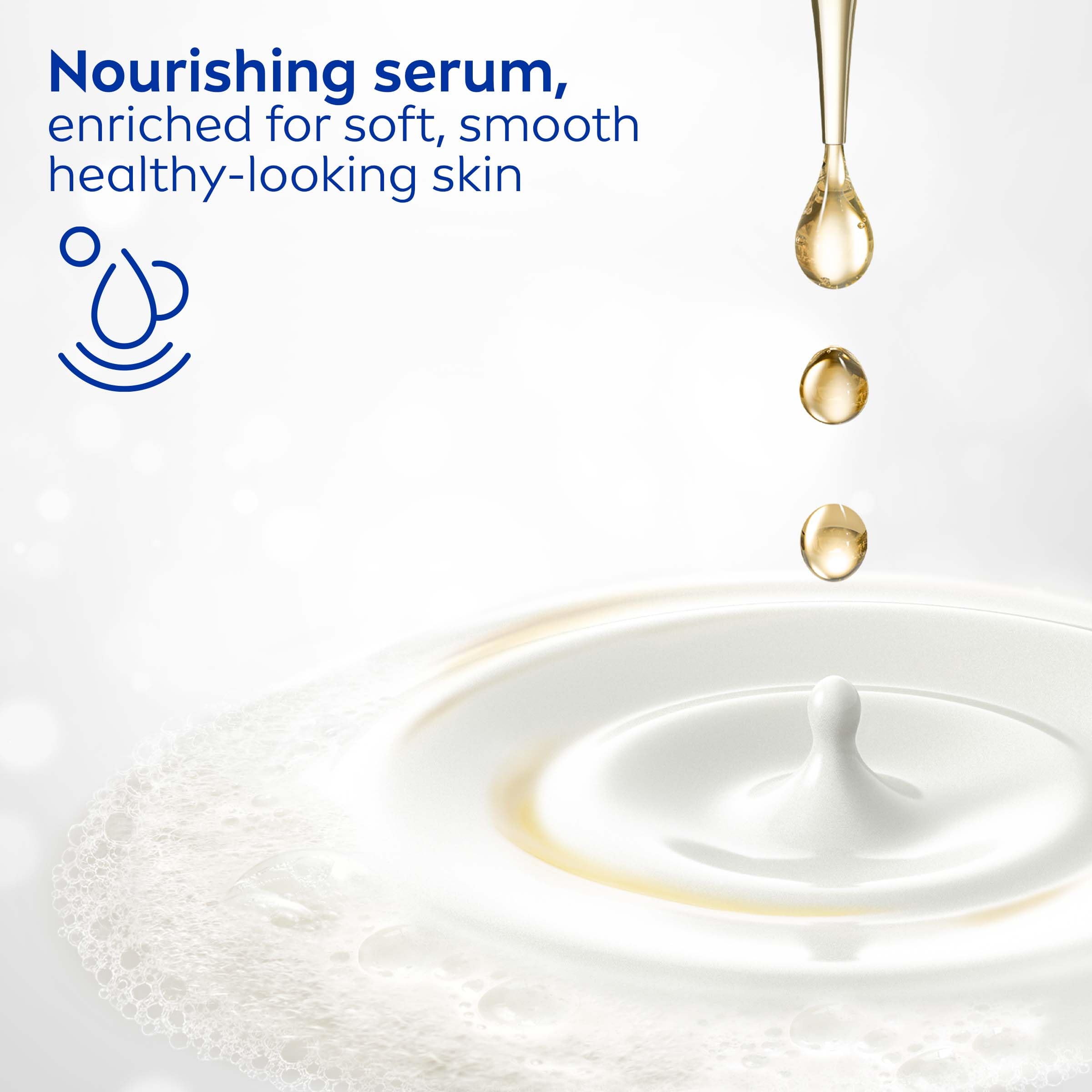 Foto 5 pulgar | Gel De Baño Nivea Nourishing Botanical Blossom 600 Ml Para Piel Seca - Venta Internacional.