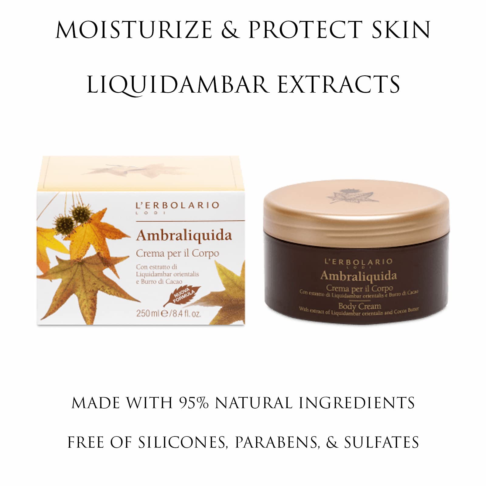 Foto 3 pulgar | Crema Corporal L'erbolario Ambraliquida Antiedad 250ml - Venta Internacional.