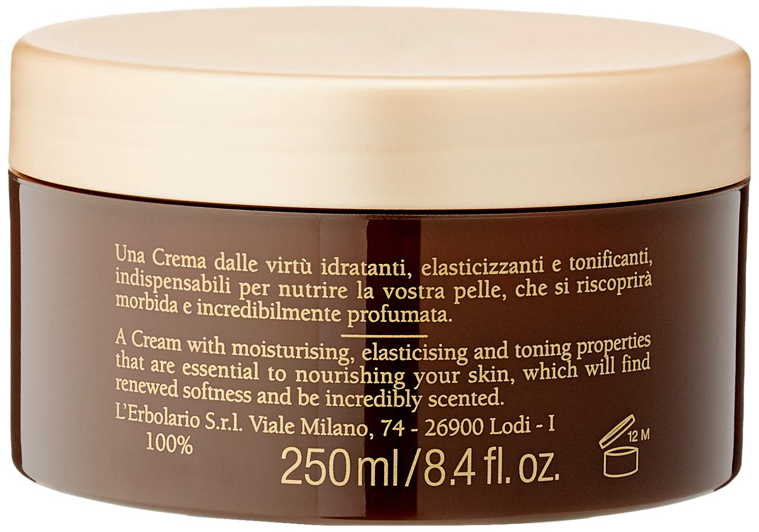 Foto 4 pulgar | Crema Corporal L'erbolario Ambraliquida Antiedad 250ml - Venta Internacional.