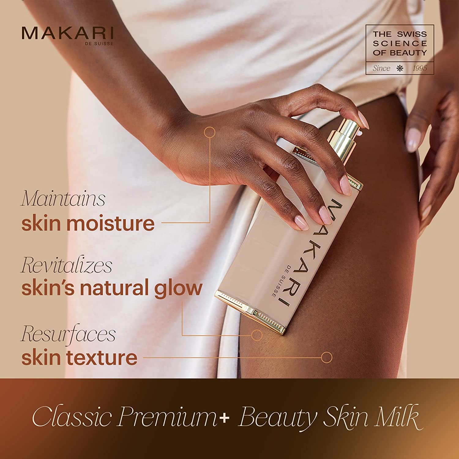 Foto 3 pulgar | Loción Corporal Makari Premium+ Body Brightening 135 Ml Antienvejecimiento - Venta Internacional.