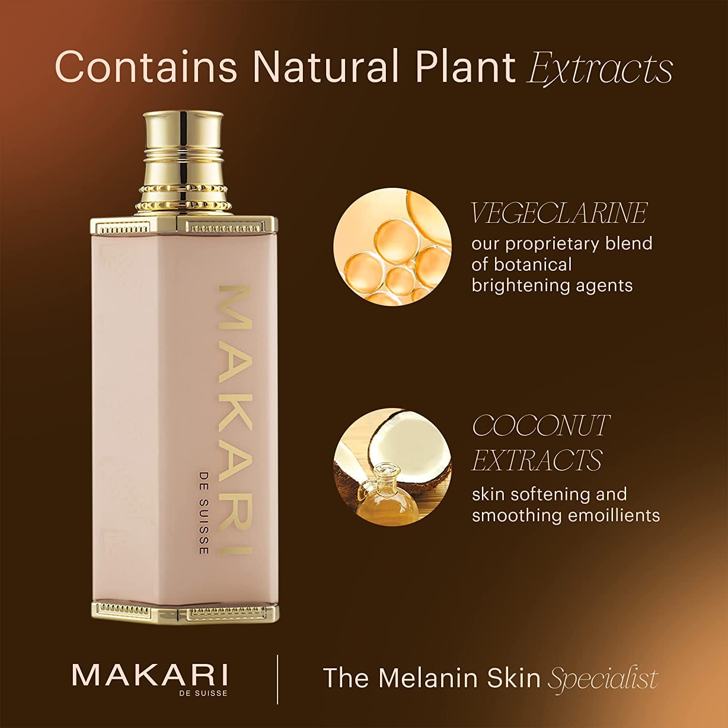 Foto 5 pulgar | Loción Corporal Makari Premium+ Body Brightening 135 Ml Antienvejecimiento - Venta Internacional.