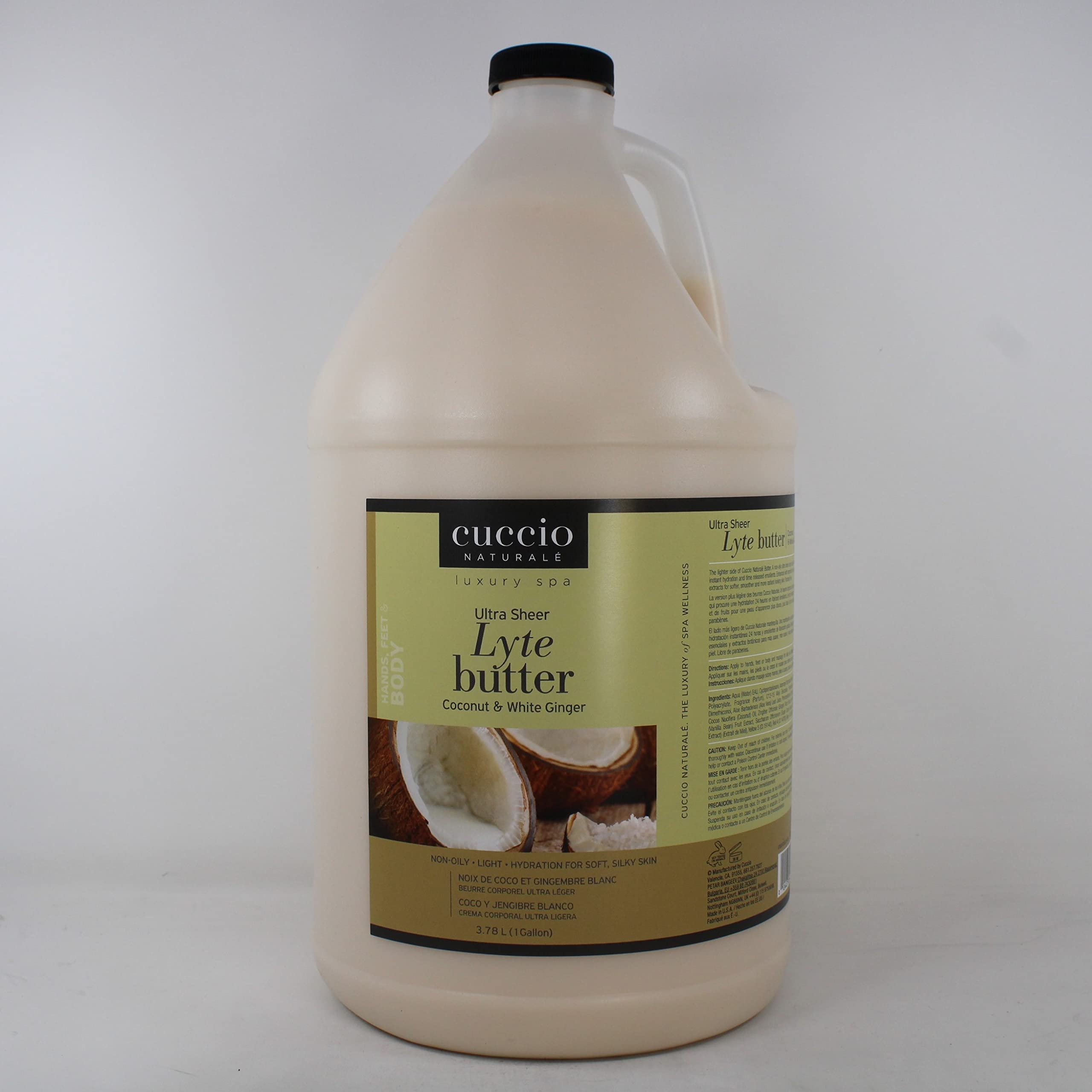 Foto 2 pulgar | Manteca Corporal Cuccio Naturale Lyte Ultra-sheer 3,78 L De Coco - Venta Internacional.