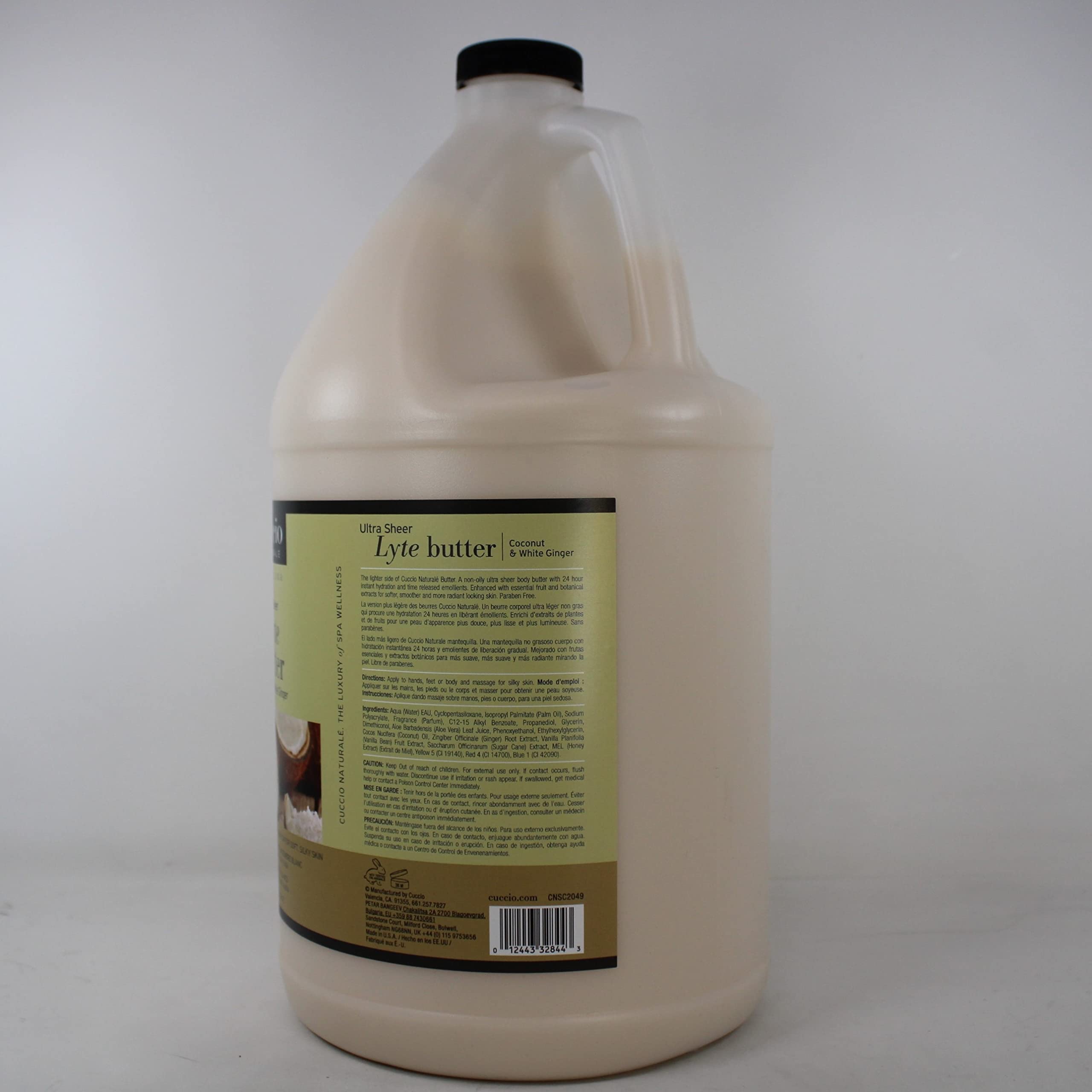 Foto 2 | Manteca Corporal Cuccio Naturale Lyte Ultra-sheer 3,78 L De Coco - Venta Internacional.