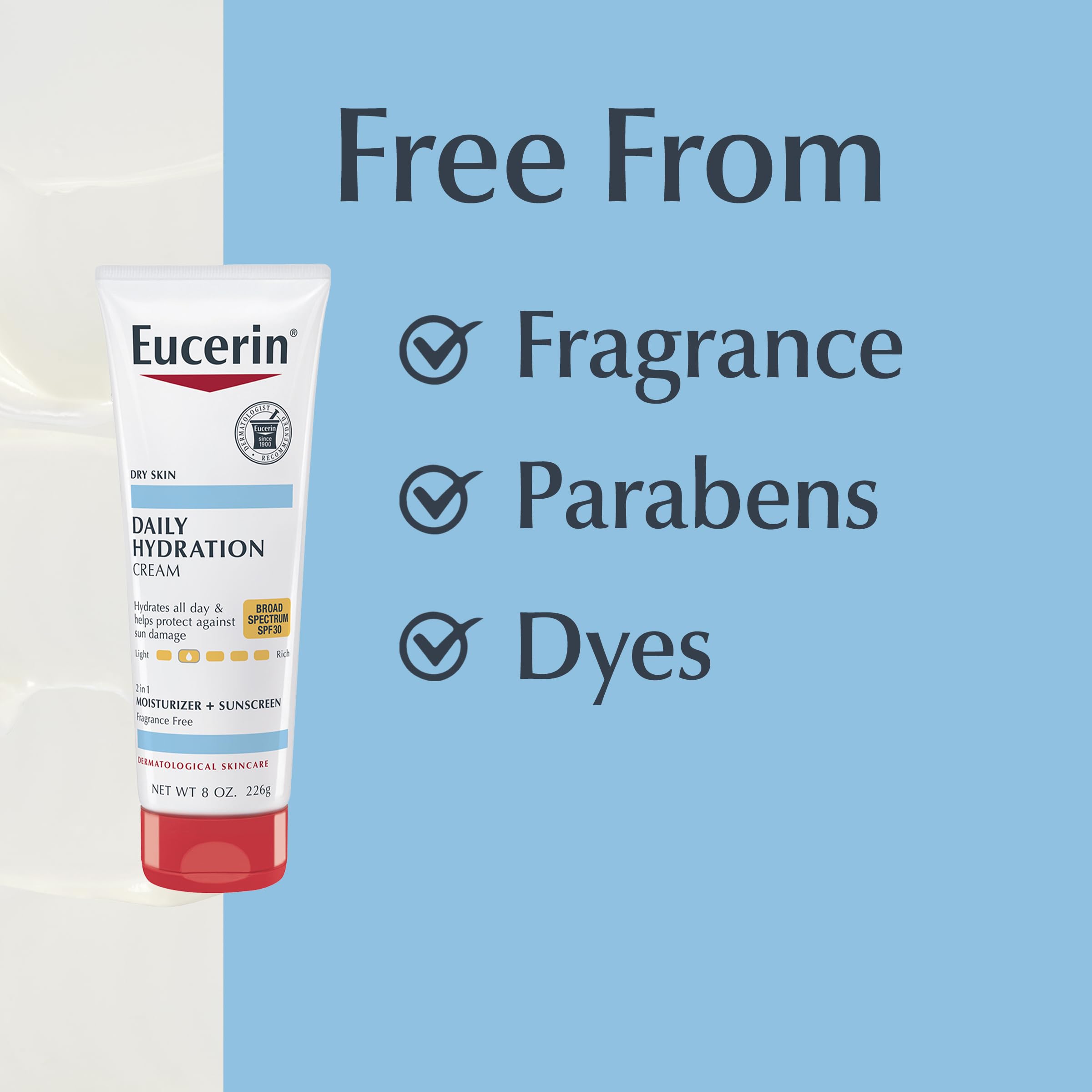 Foto 8 pulgar | Crema Corporal Con Protección Solar Eucerin Daily Hydration Spf 30 240 Ml - Venta Internacional.