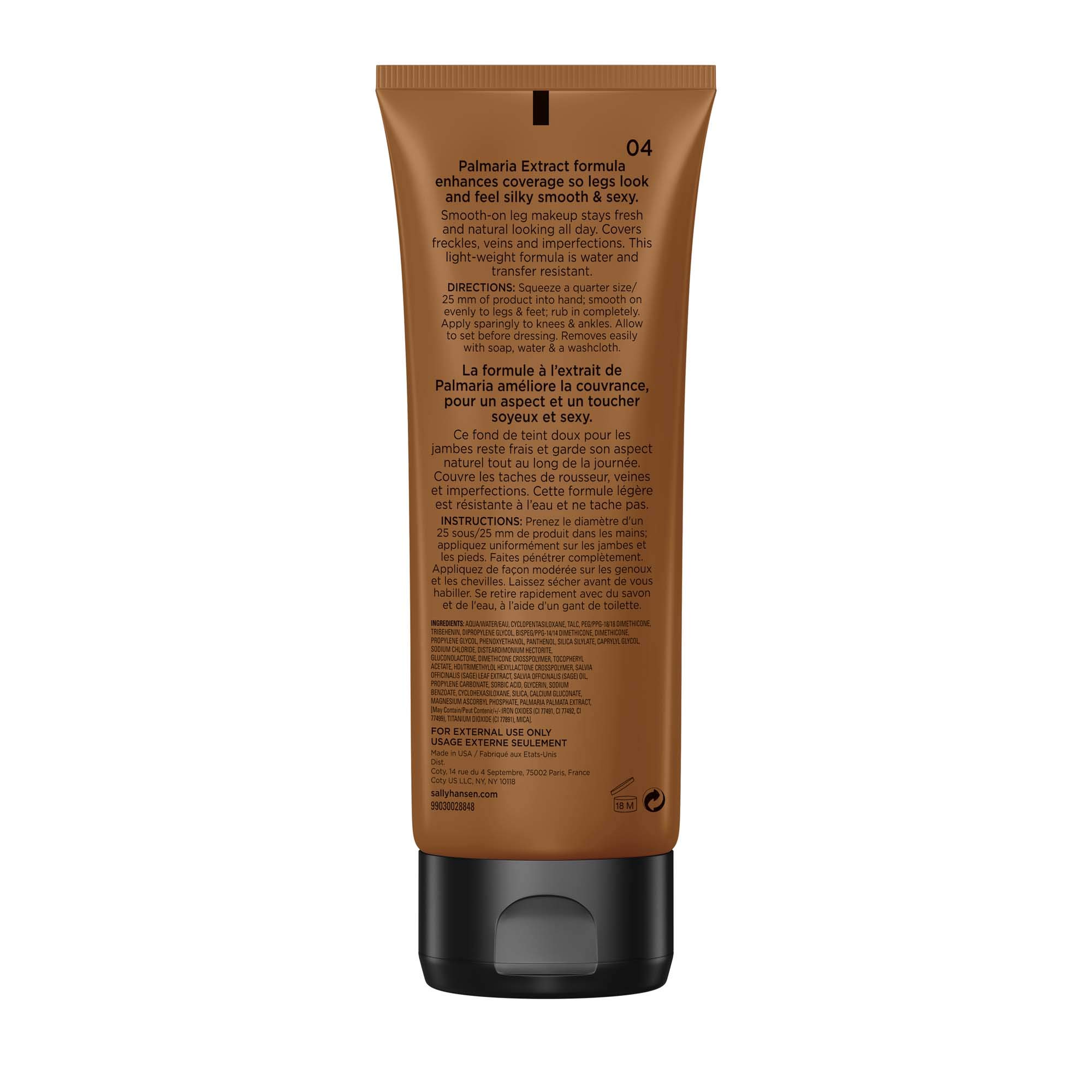 Foto 2 | Loción De Maquillaje Para Piernas Sally Hansen Airbrush Legs Deep 120 Ml X2 - Venta Internacional.