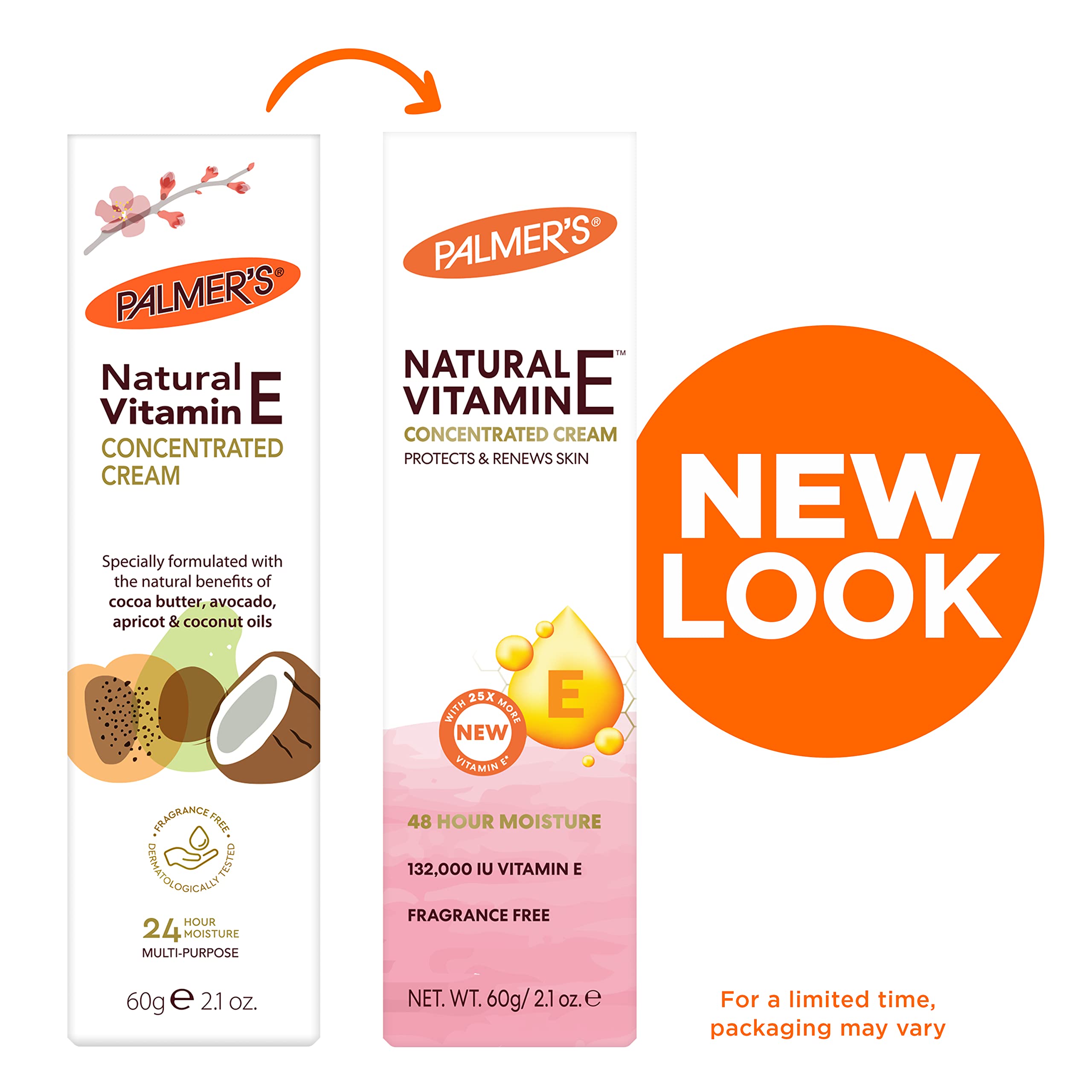 Foto 2 | Crema Palmer's Concentrada De Vitamina E Para Manos Y Cuerpo, 62 Ml - Venta Internacional.