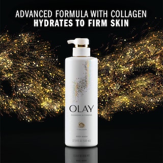Foto 4 | Gel De Baño Olay Limpiador Y Reafirmante Con Colágeno 600 Ml (x4) - Venta Internacional.