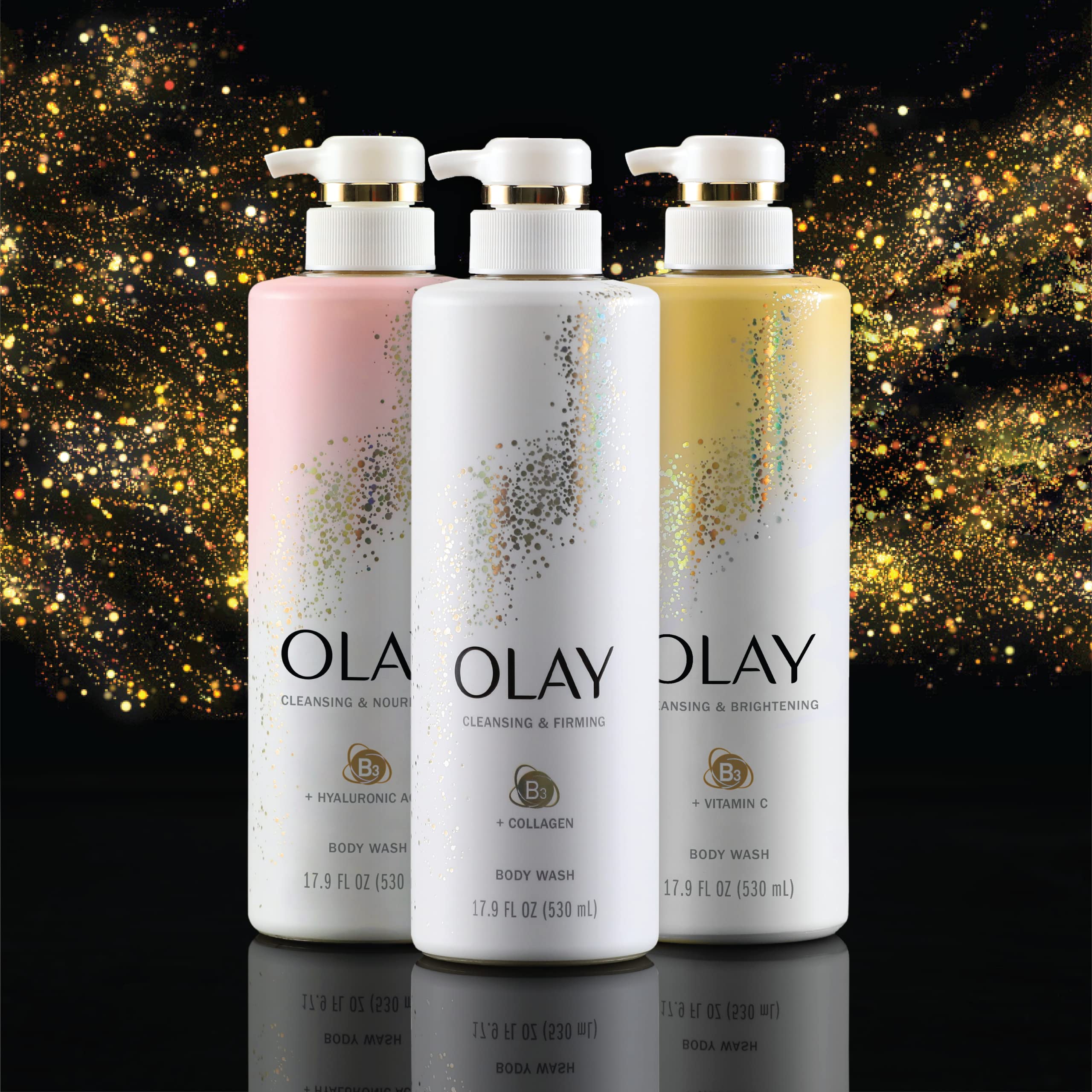 Foto 6 pulgar | Gel De Baño Olay Limpiador Y Reafirmante Con Colágeno 600 Ml (x4) - Venta Internacional.