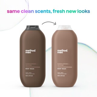 Foto 7 | Body Wash Method Para Hombre, Sándalo Y Vetiver, 532 Ml (paquete De 1) - Venta Internacional.