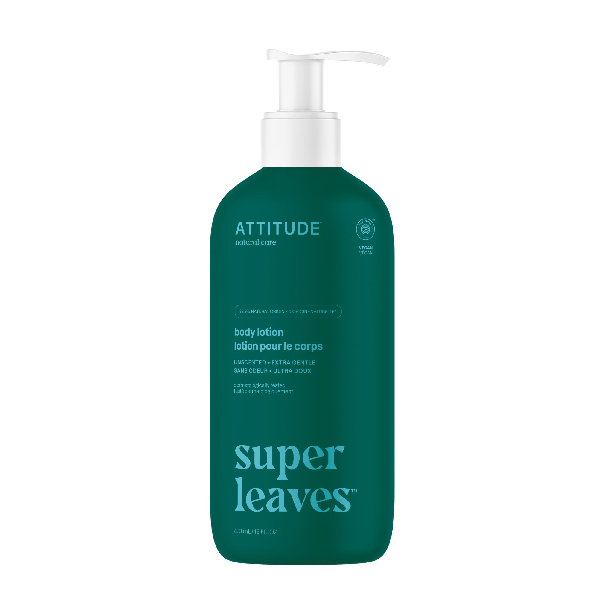 Loción Corporal Attitude Ewg Verified Vegan 480 Ml Para Piel Seca - Venta Internacional.