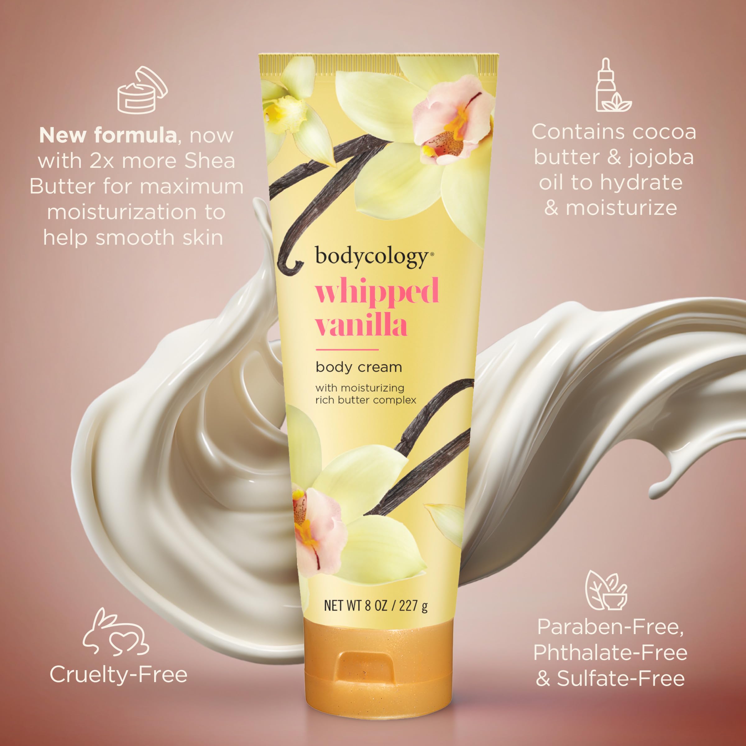 Foto 5 pulgar | Crema Corporal Bodycology Manteca De Karité Batida Con Vainilla, 240 Ml - Venta Internacional.