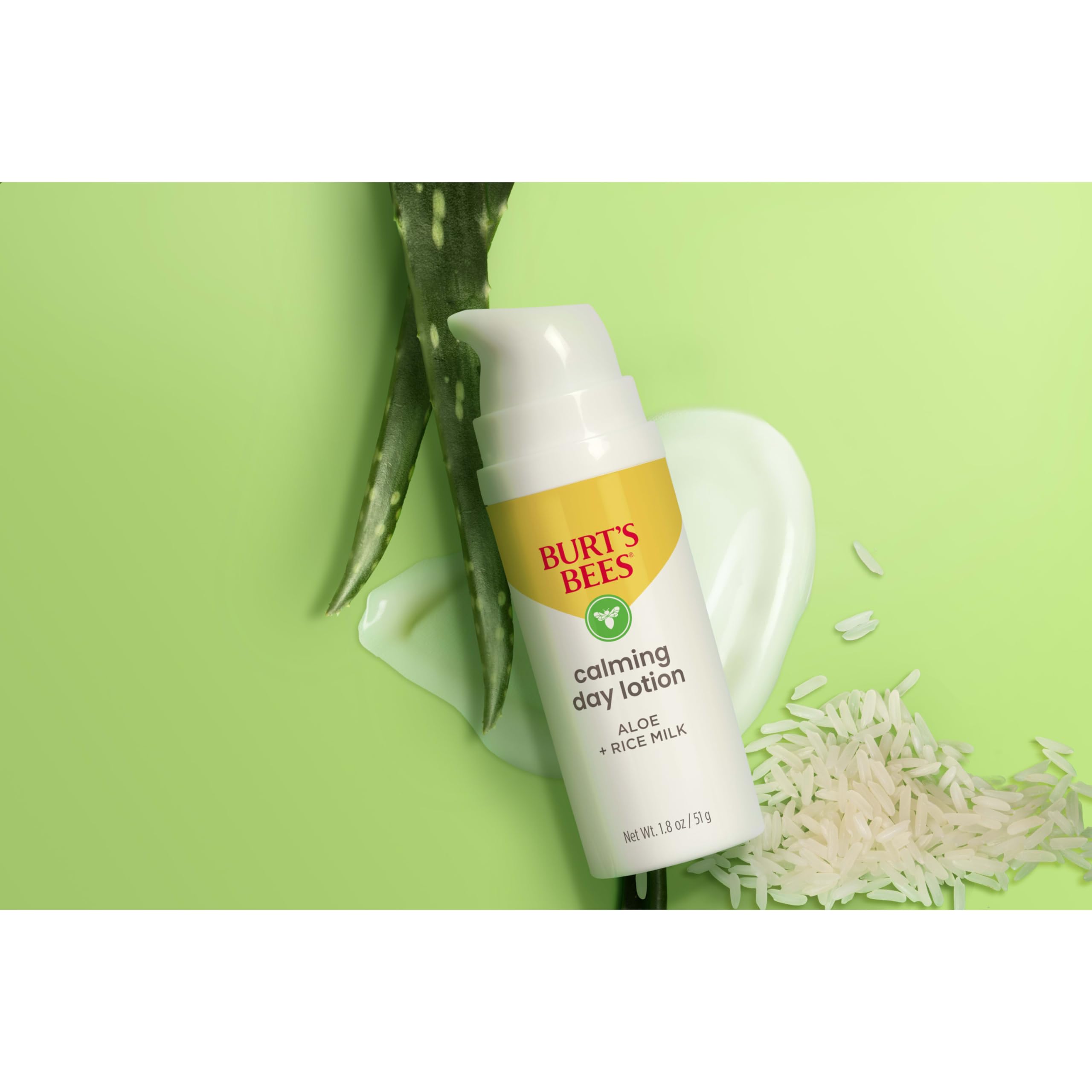Foto 6 pulgar | Loción Facial Burt's Bees Calming Day Aloe Rice Milk 50 Ml - Venta Internacional.