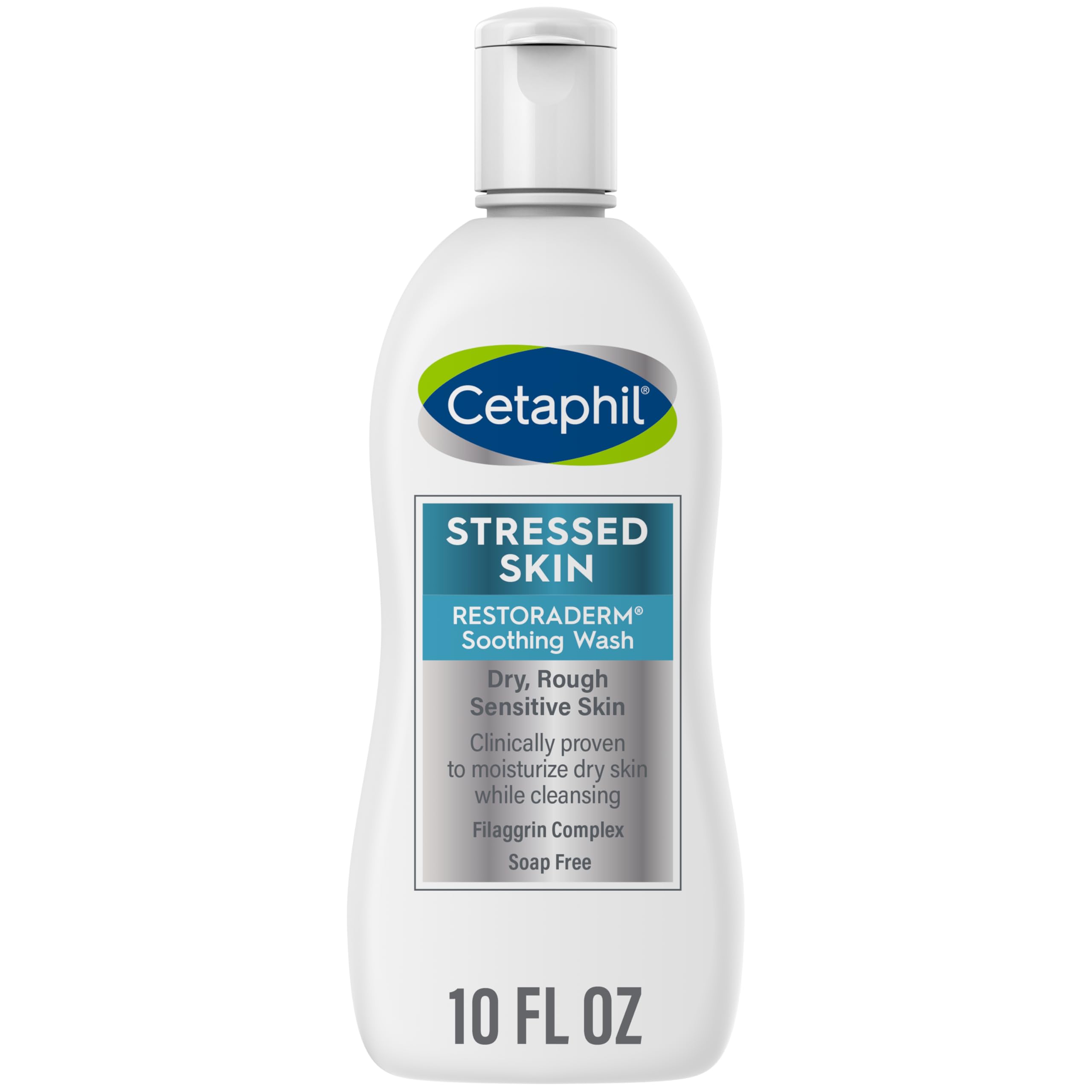 Gel De Baño Cetaphil Restoraderm Calmante, 300 Ml, Hipoalergénico - Venta Internacional.