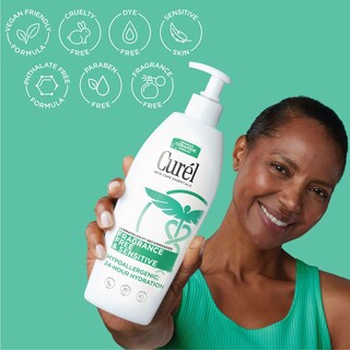 Foto 4 | Loción Corporal Curel, Sin Fragancia, Reconfortante, 590 Ml, Para Piel Seca - Venta Internacional.