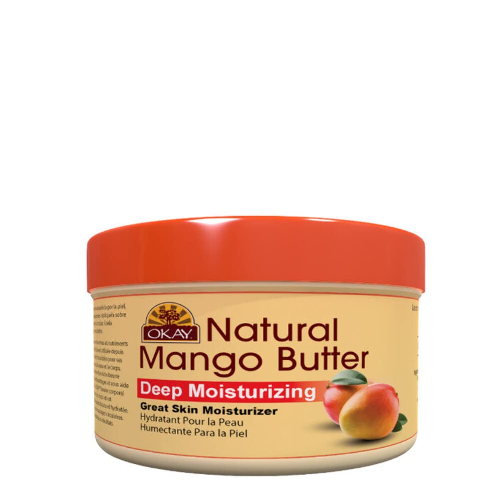 Manteca De Mango Okay, Acondicionador Profundo, 200 Ml, 100% Natural - Venta Internacional.