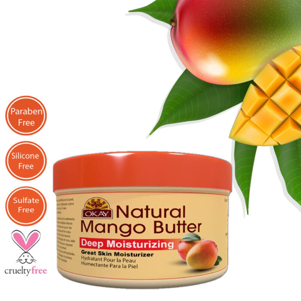 Foto 4 pulgar | Manteca De Mango Okay, Acondicionador Profundo, 200 Ml, 100% Natural - Venta Internacional.