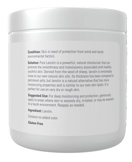 Foto 2 | Protector De Piel Now Foods Solutions, Lanolina Pura, 200 Ml - Venta Internacional.