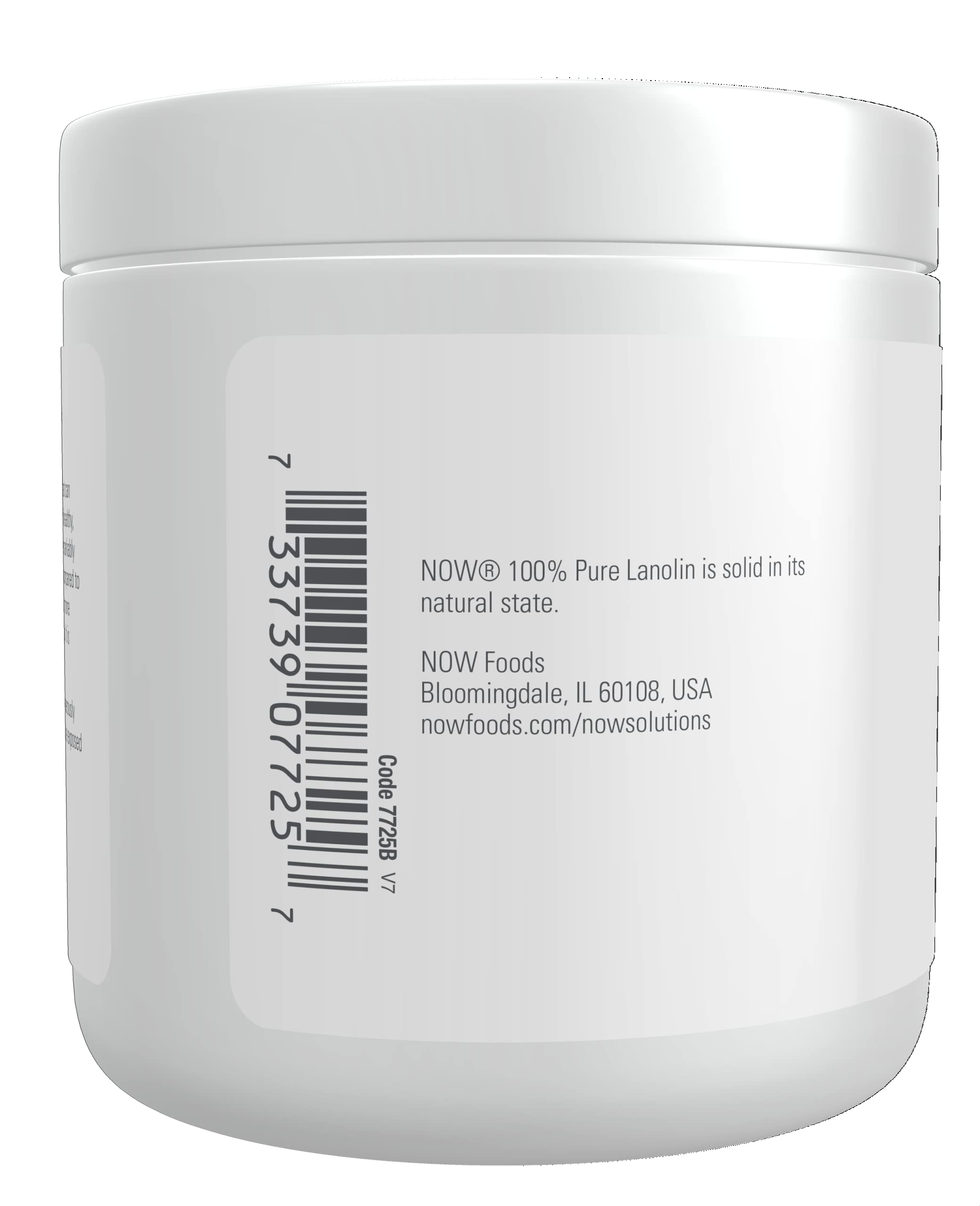 Foto 4 pulgar | Protector De Piel Now Foods Solutions, Lanolina Pura, 200 Ml - Venta Internacional.