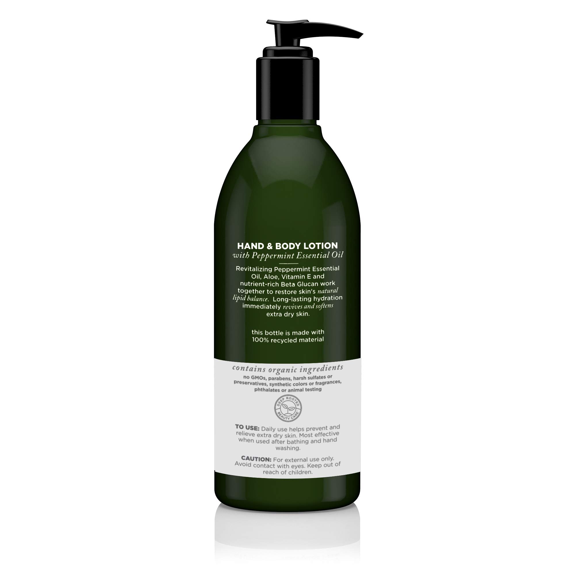 Foto 4 pulgar | Loción Avalon Organics Revitalizante Para Manos Y Cuerpo Con Menta, 360 Ml - Venta Internacional.