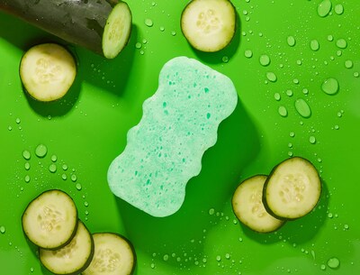 Foto 5 | Esponja De Gel Corporal Spongeables Cool Cucumber, Más De 20 Lavados - Venta Internacional.